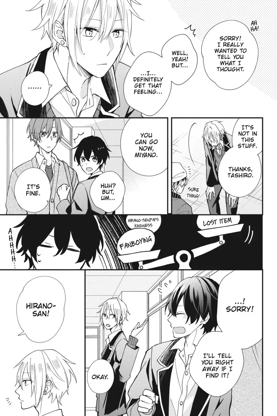 Sasaki and Miyano Official Anthology Comic Chapter 23 page 9 - 