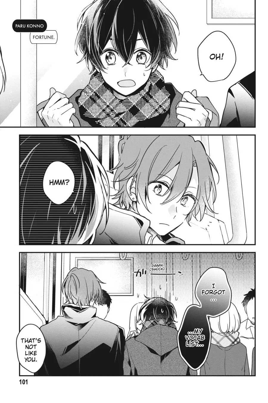 Sasaki and Miyano Official Anthology Comic Chapter 28 page 1 - 
