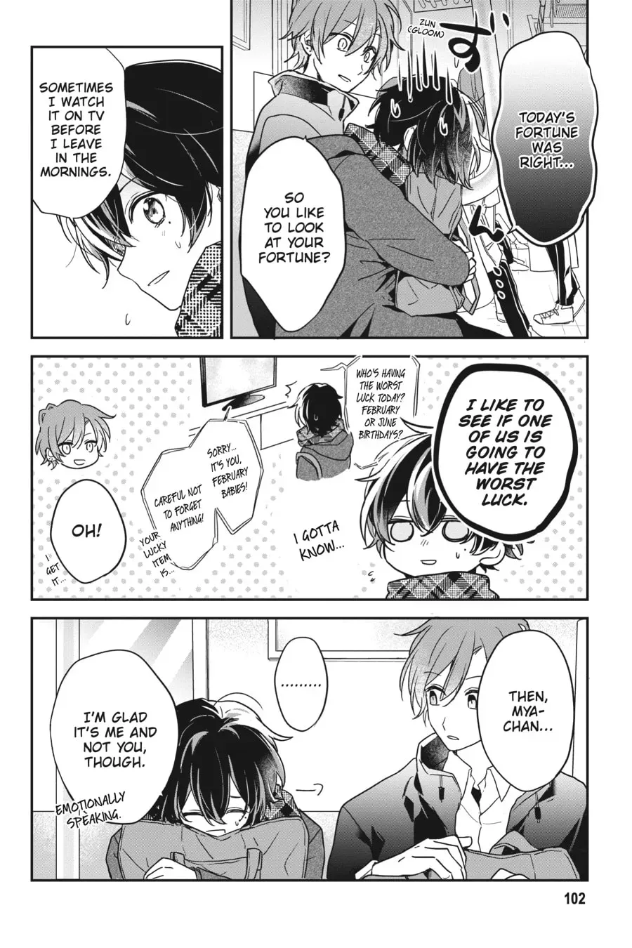 Sasaki and Miyano Official Anthology Comic Chapter 28 page 2 - 