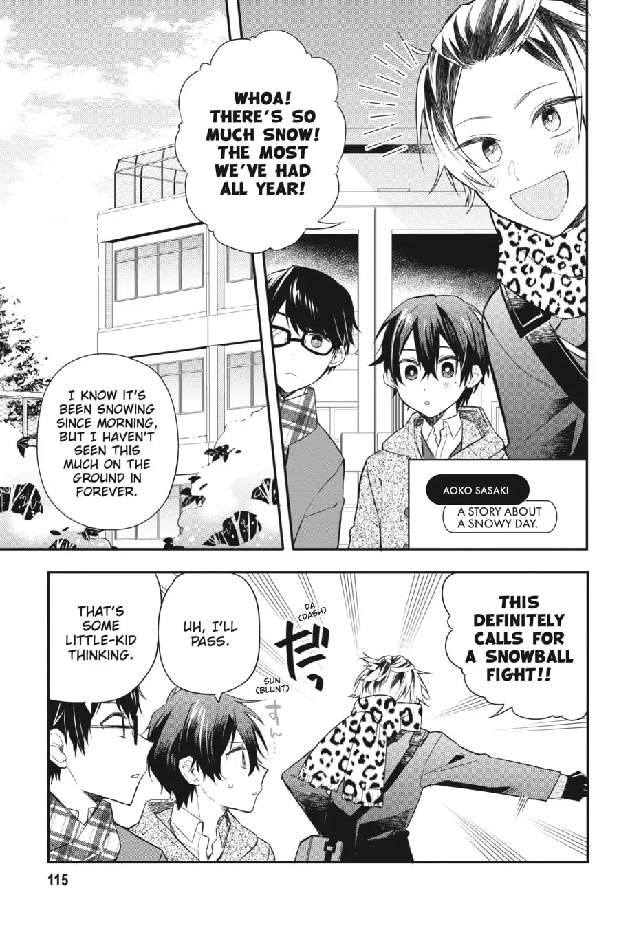 Sasaki and Miyano Official Anthology Comic Chapter 30 page 1 - 