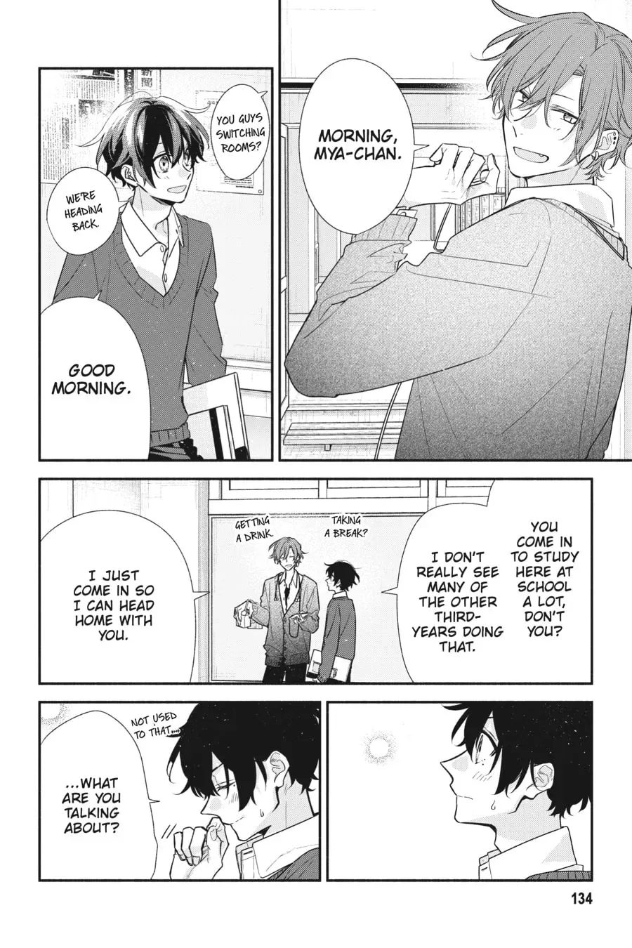 Sasaki and Miyano Official Anthology Comic Chapter 32 page 2 - 