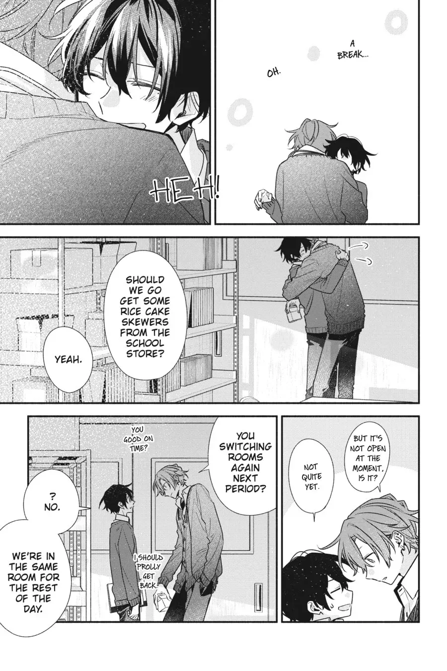Sasaki and Miyano Official Anthology Comic Chapter 32 page 9 - 