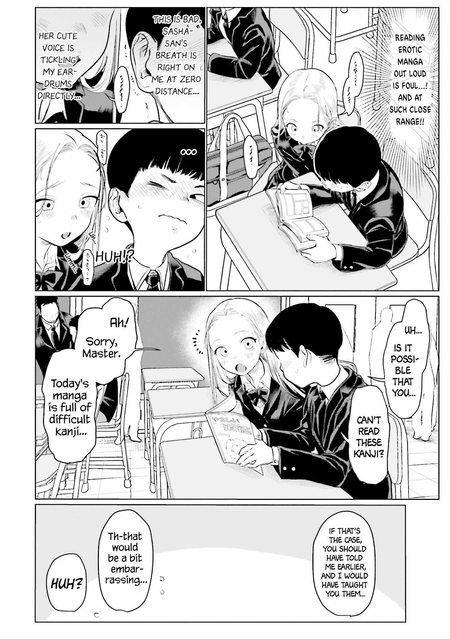 Sasha and Her Otaku Classmate Chapter 12 page 2 - 