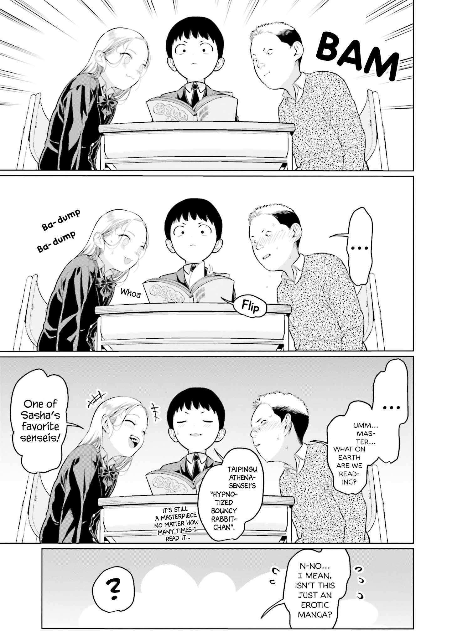 Sasha and Her Otaku Classmate Chapter 14 page 3 - 