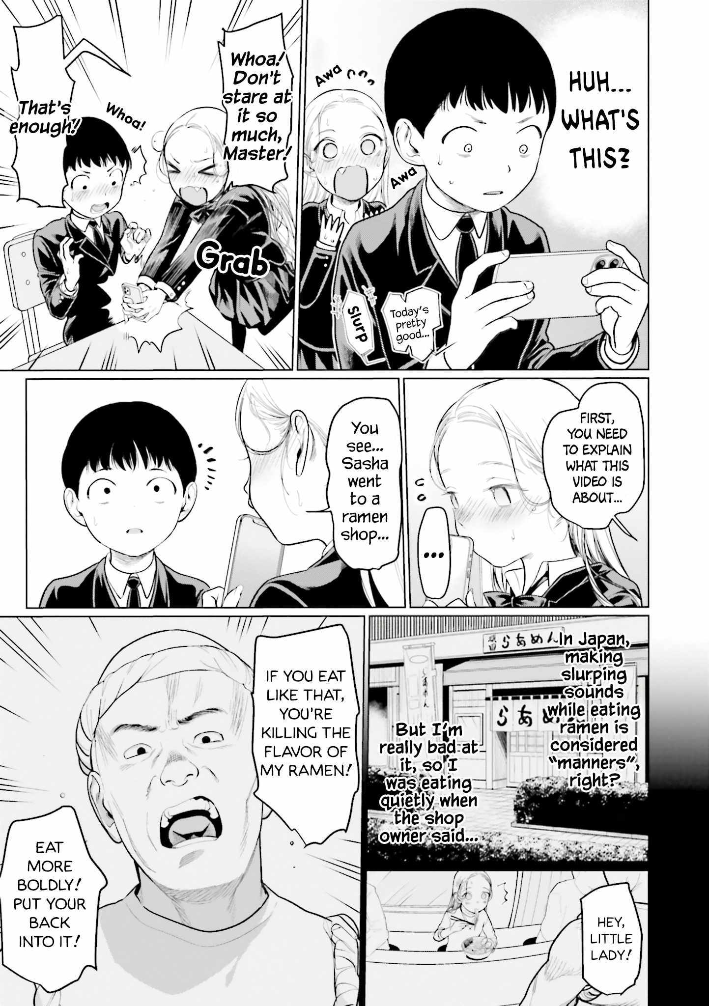 Sasha and Her Otaku Classmate Chapter 15 page 3 - 