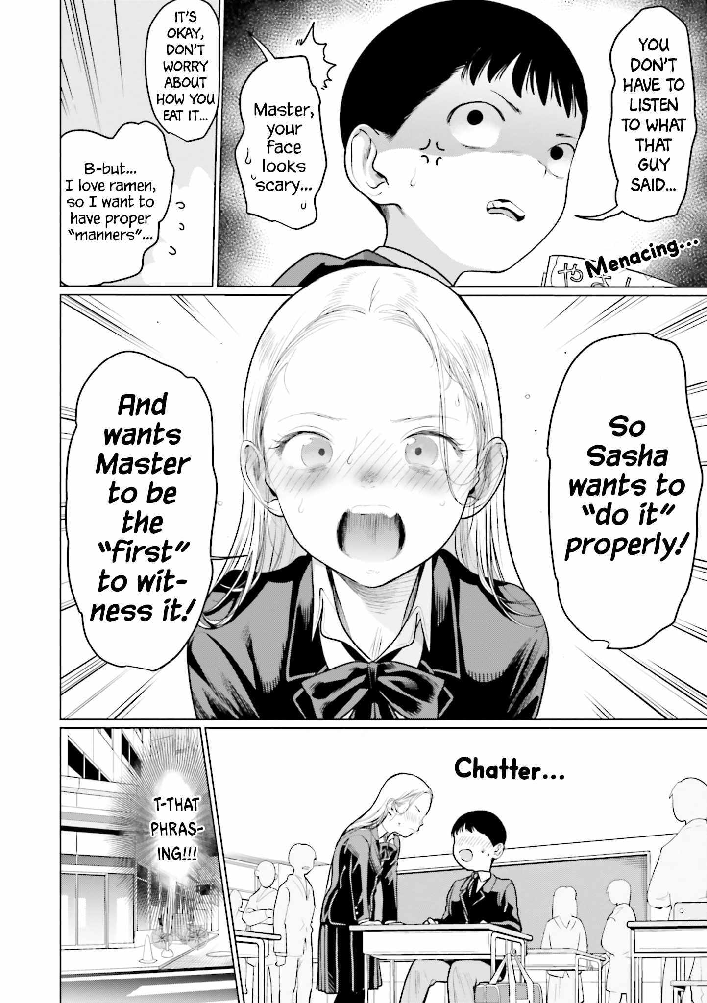 Sasha and Her Otaku Classmate Chapter 15 page 4 - 