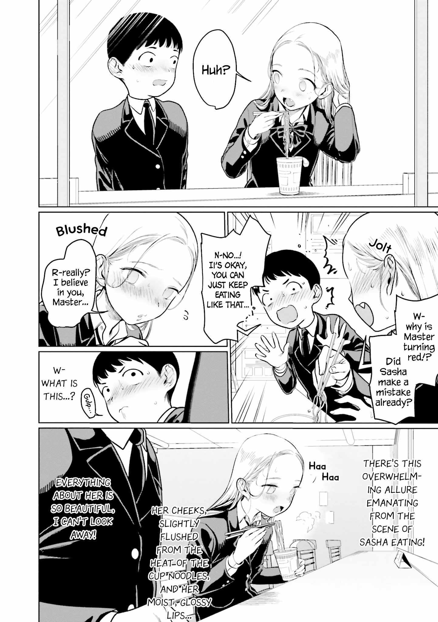 Sasha and Her Otaku Classmate Chapter 15 page 6 - 