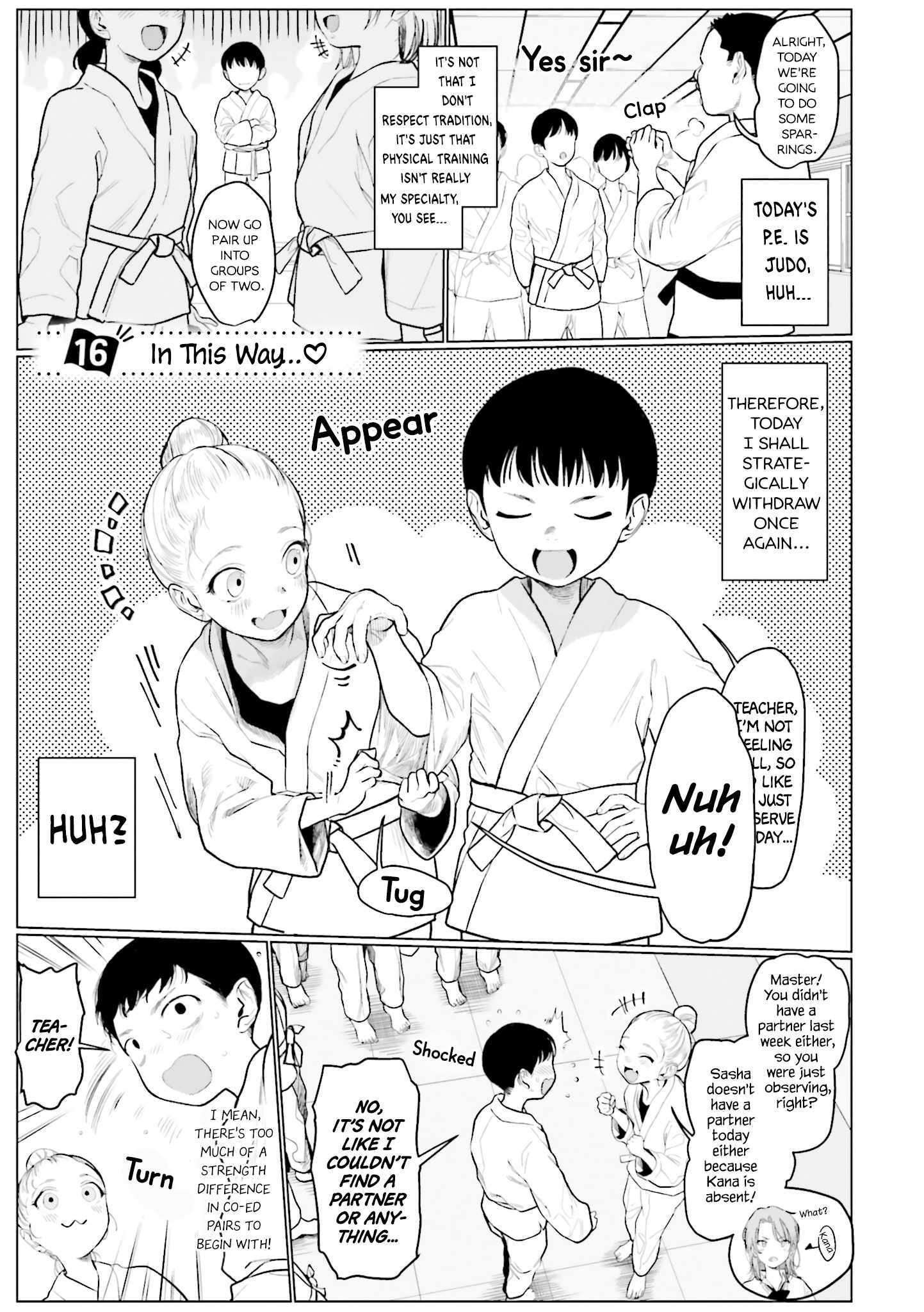 Sasha and Her Otaku Classmate Chapter 16 page 1 - 