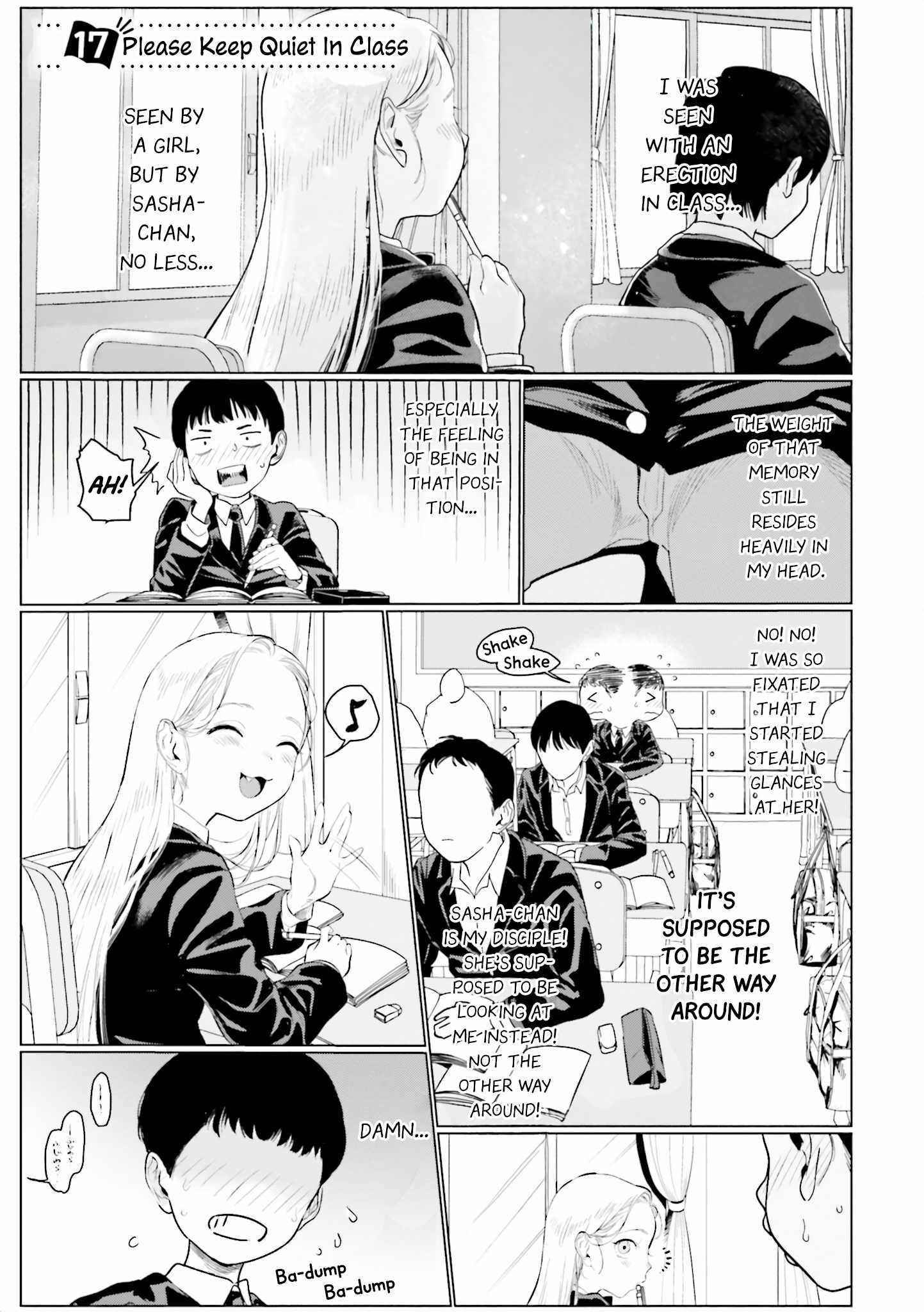 Sasha and Her Otaku Classmate Chapter 17 page 1 - 