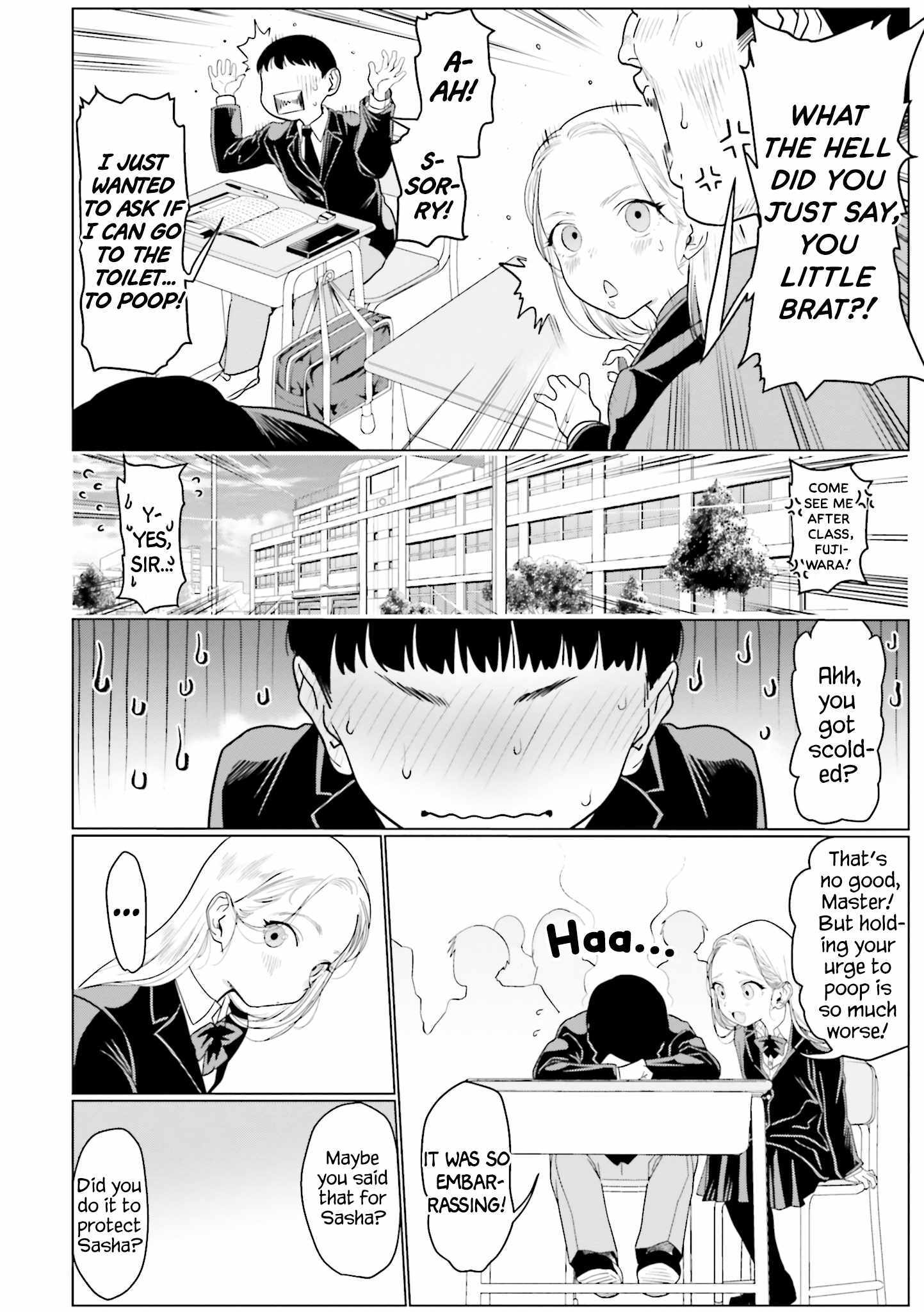 Sasha and Her Otaku Classmate Chapter 17 page 4 - 