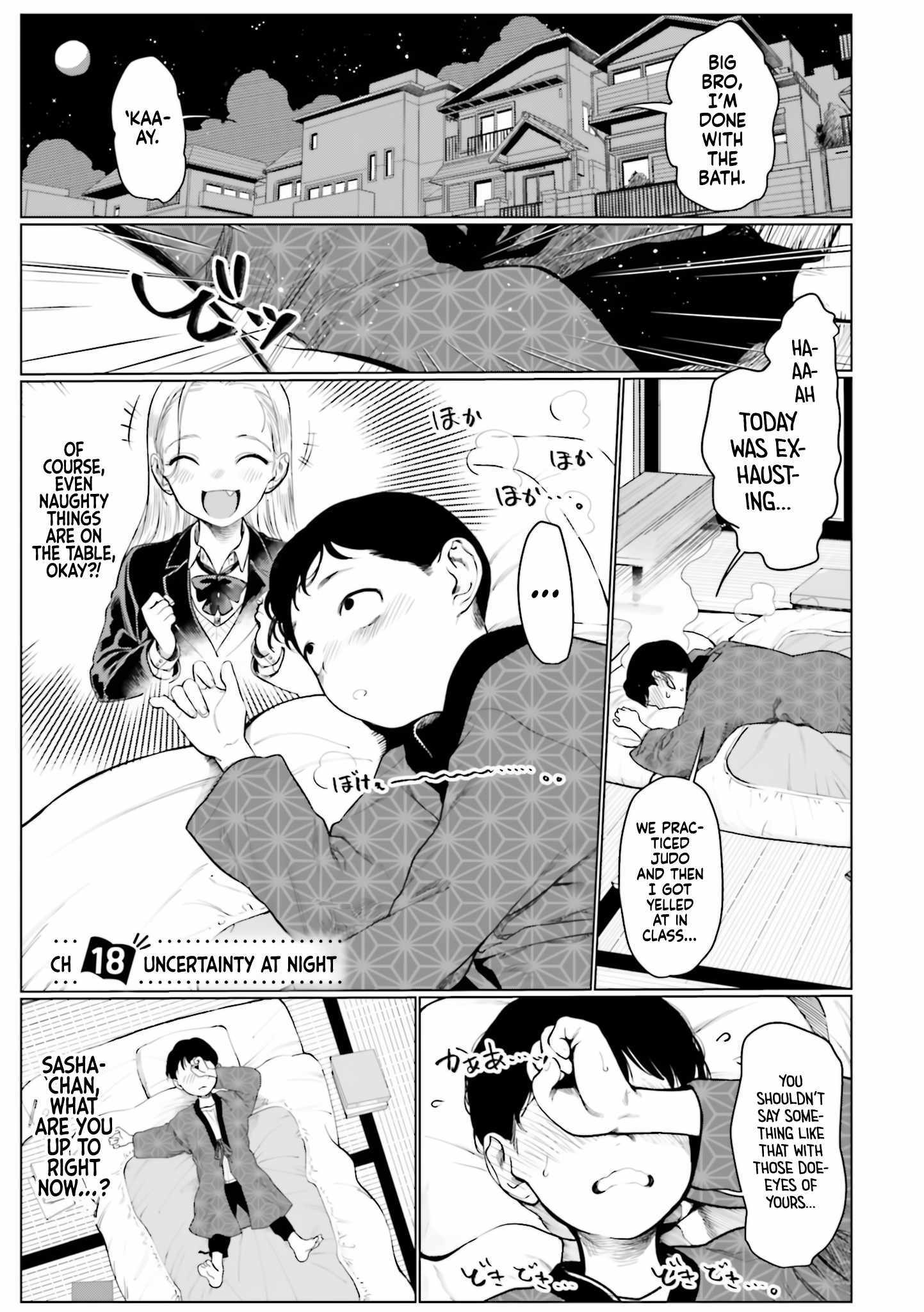 Sasha and Her Otaku Classmate Chapter 18 page 1 - 