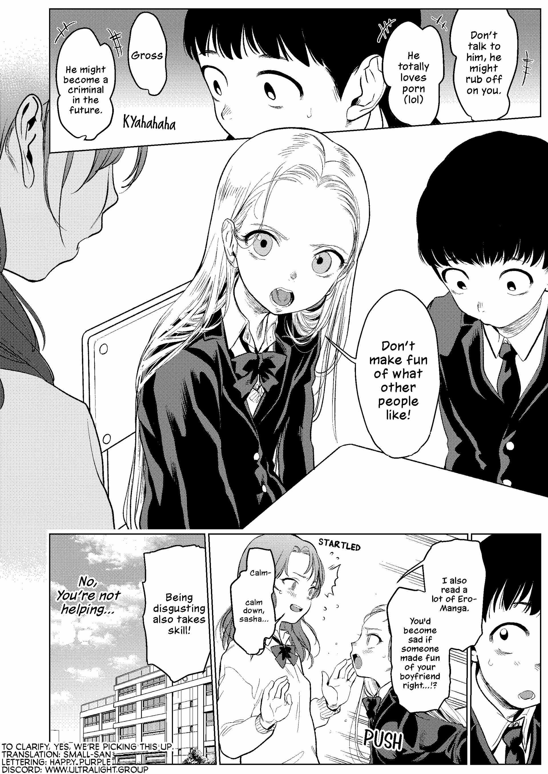 Sasha and Her Otaku Classmate Chapter 2 page 4 - 