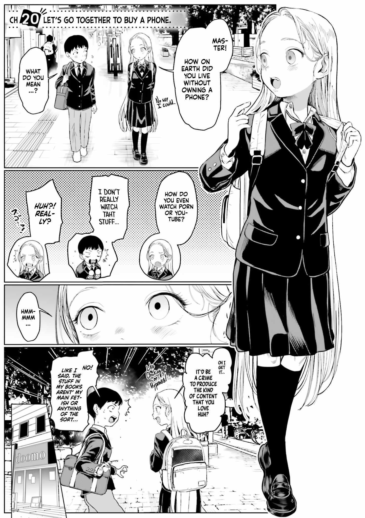 Sasha and Her Otaku Classmate Chapter 20 page 1 - 