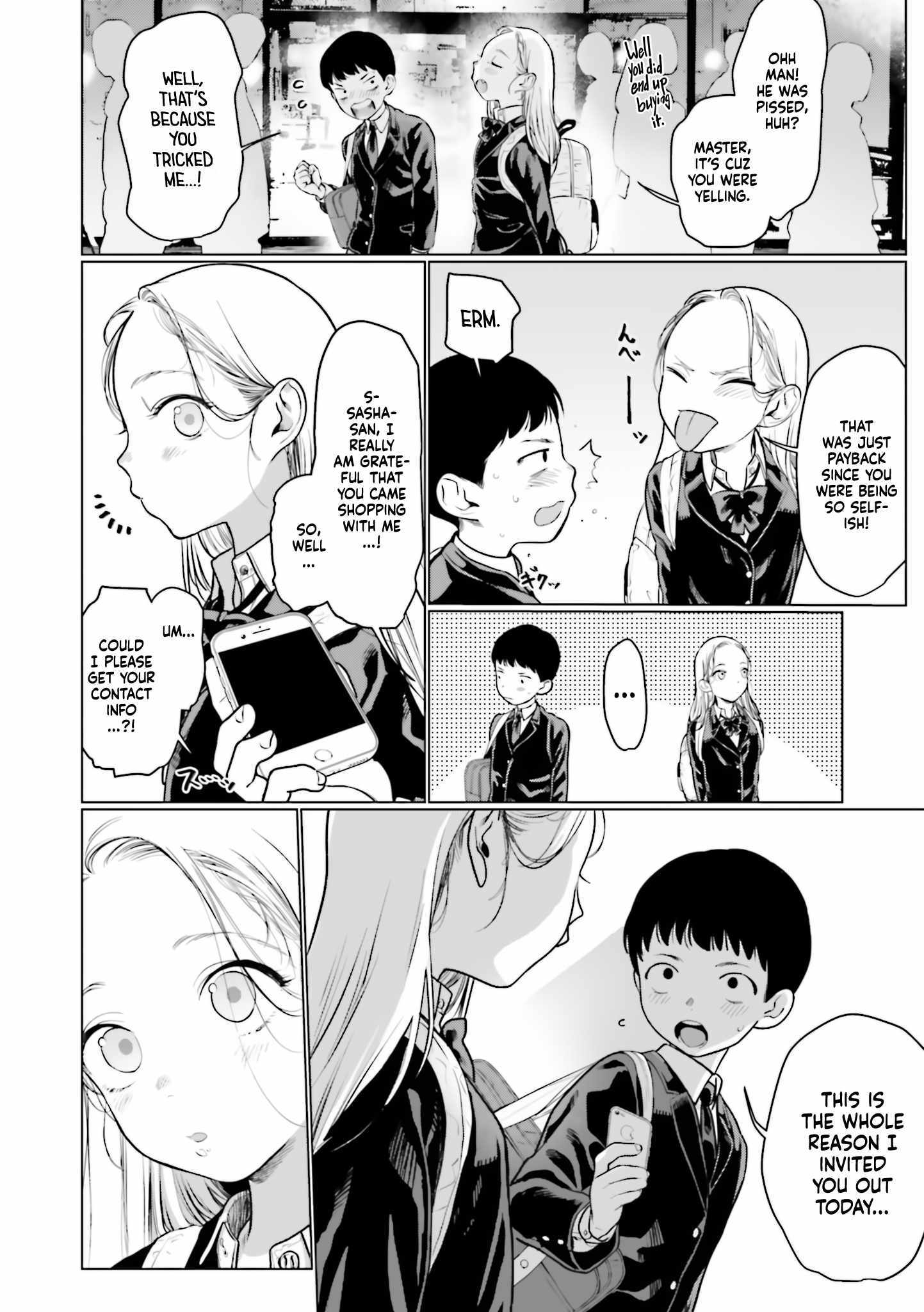 Sasha and Her Otaku Classmate Chapter 20 page 4 - 
