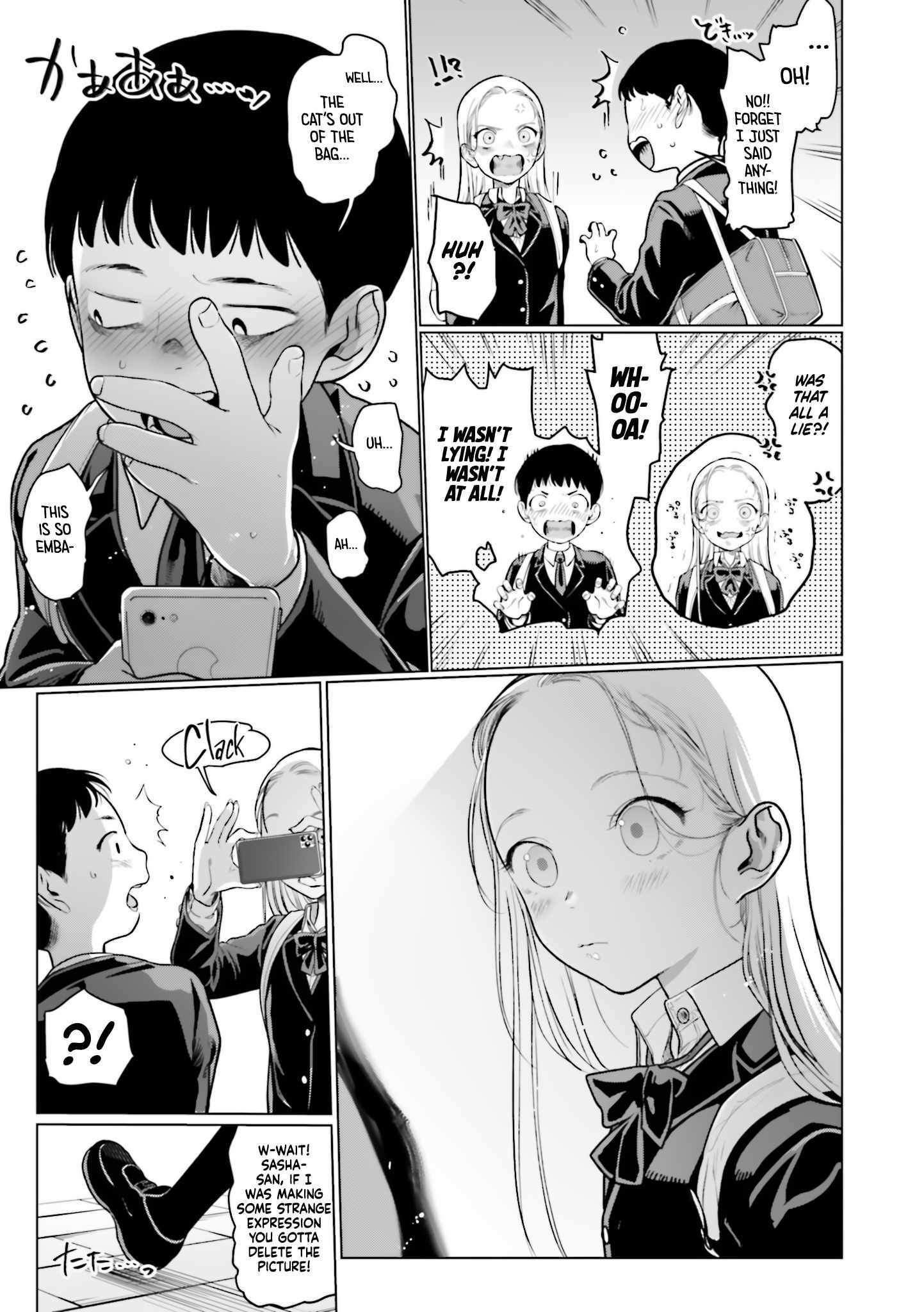 Sasha and Her Otaku Classmate Chapter 20 page 5 - 