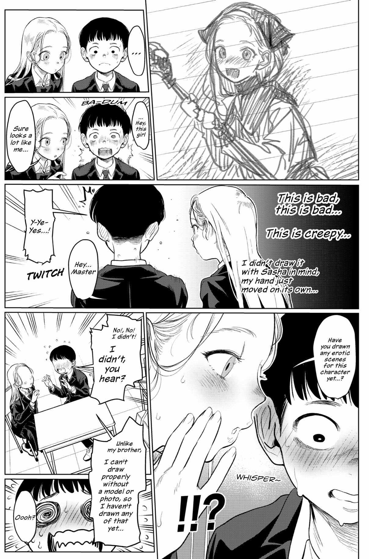 Sasha and Her Otaku Classmate Chapter 3 page 3 - 