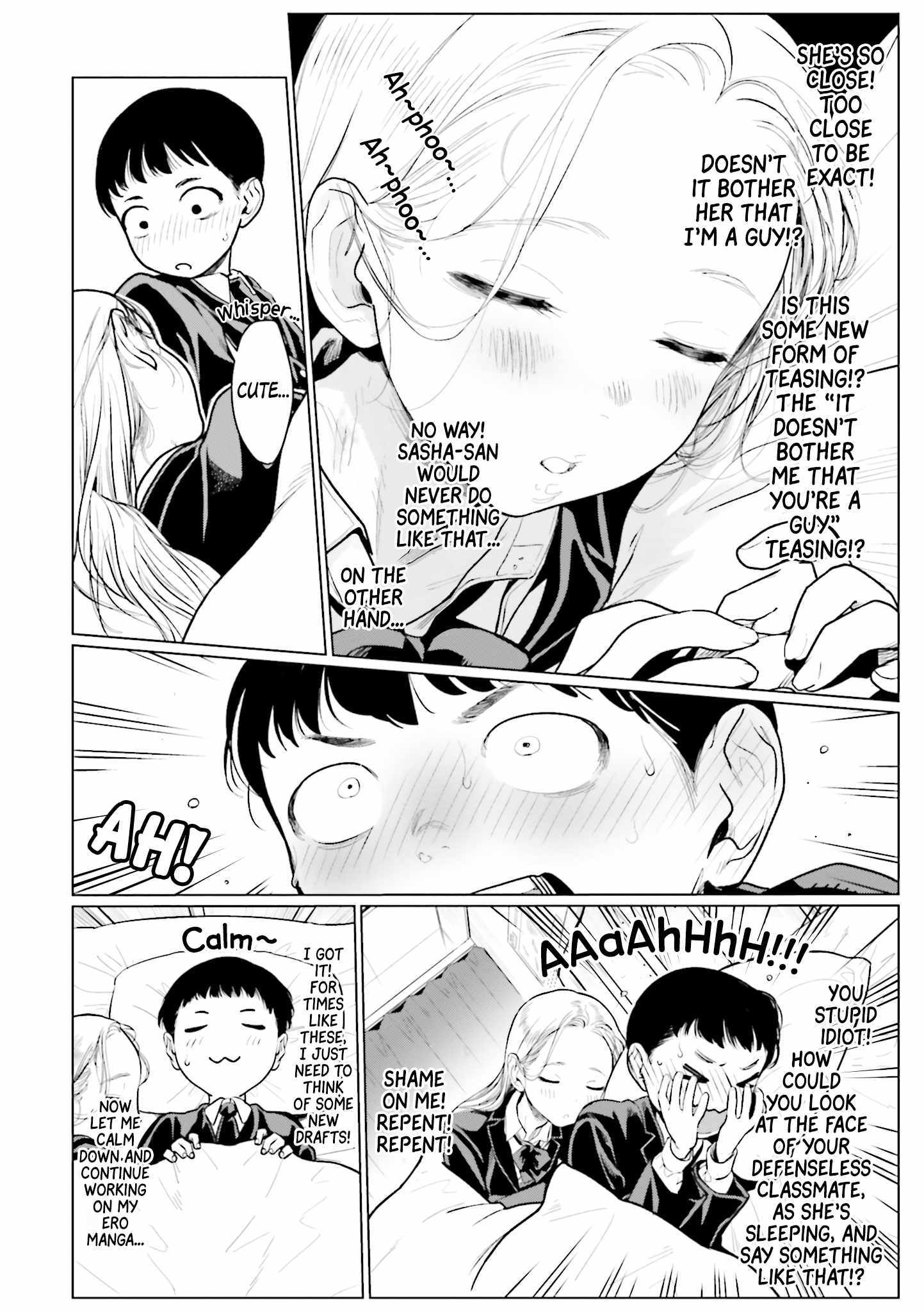 Sasha and Her Otaku Classmate Chapter 4 page 2 - 