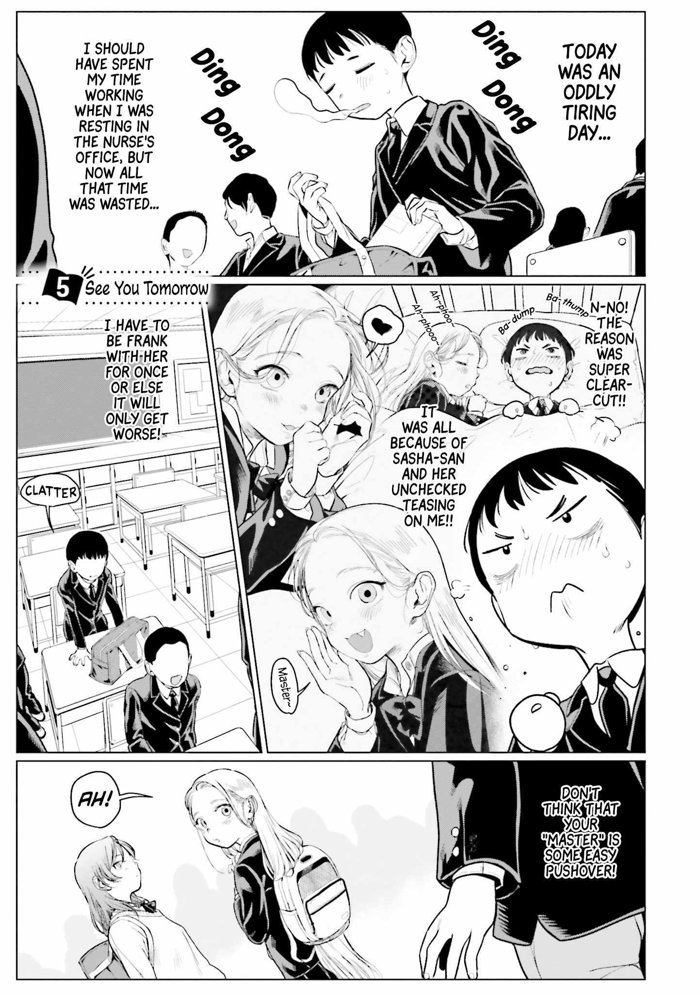 Sasha and Her Otaku Classmate Chapter 5 page 1 - 