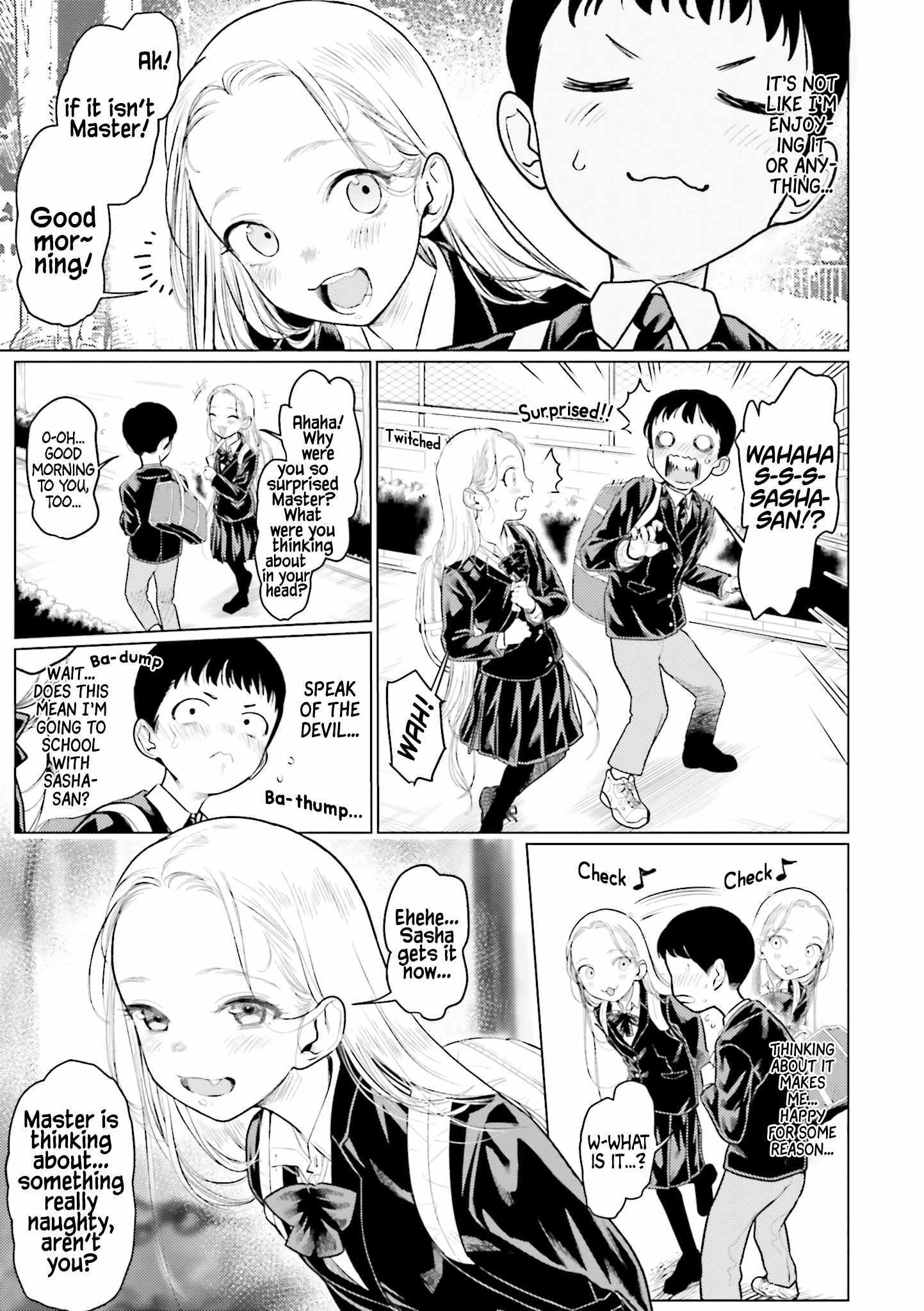 Sasha and Her Otaku Classmate Chapter 6 page 3 - 