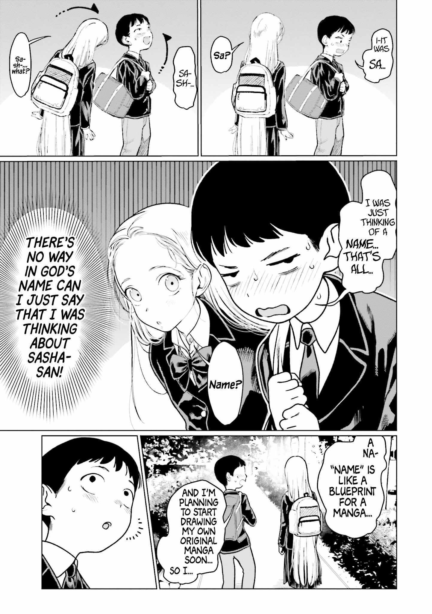 Sasha and Her Otaku Classmate Chapter 6 page 5 - 