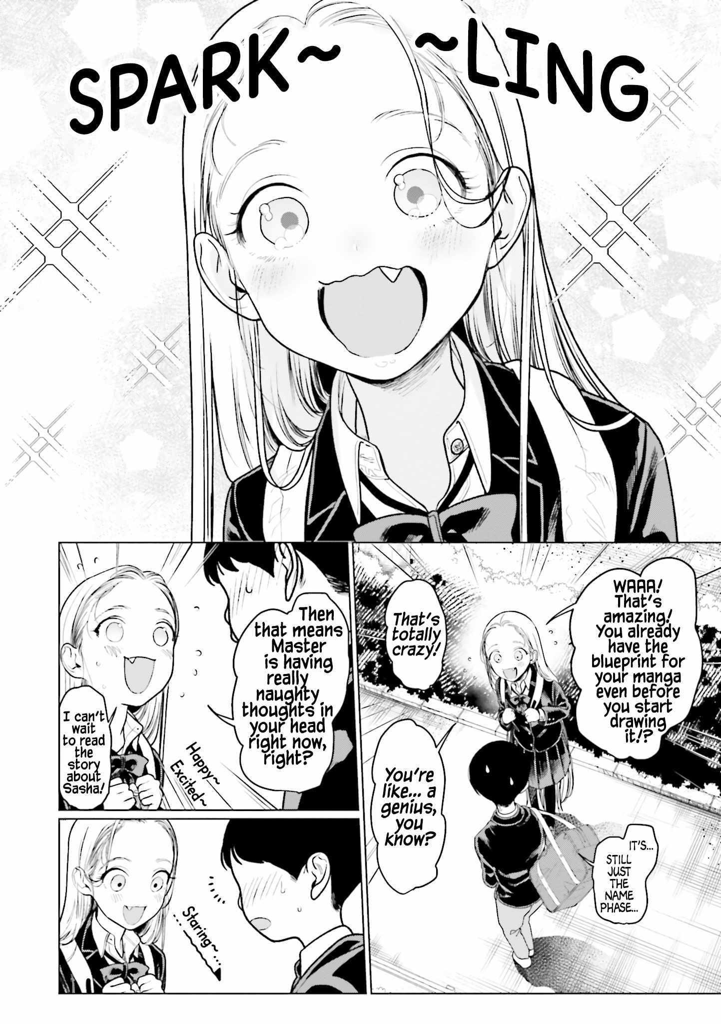 Sasha and Her Otaku Classmate Chapter 6 page 6 - 