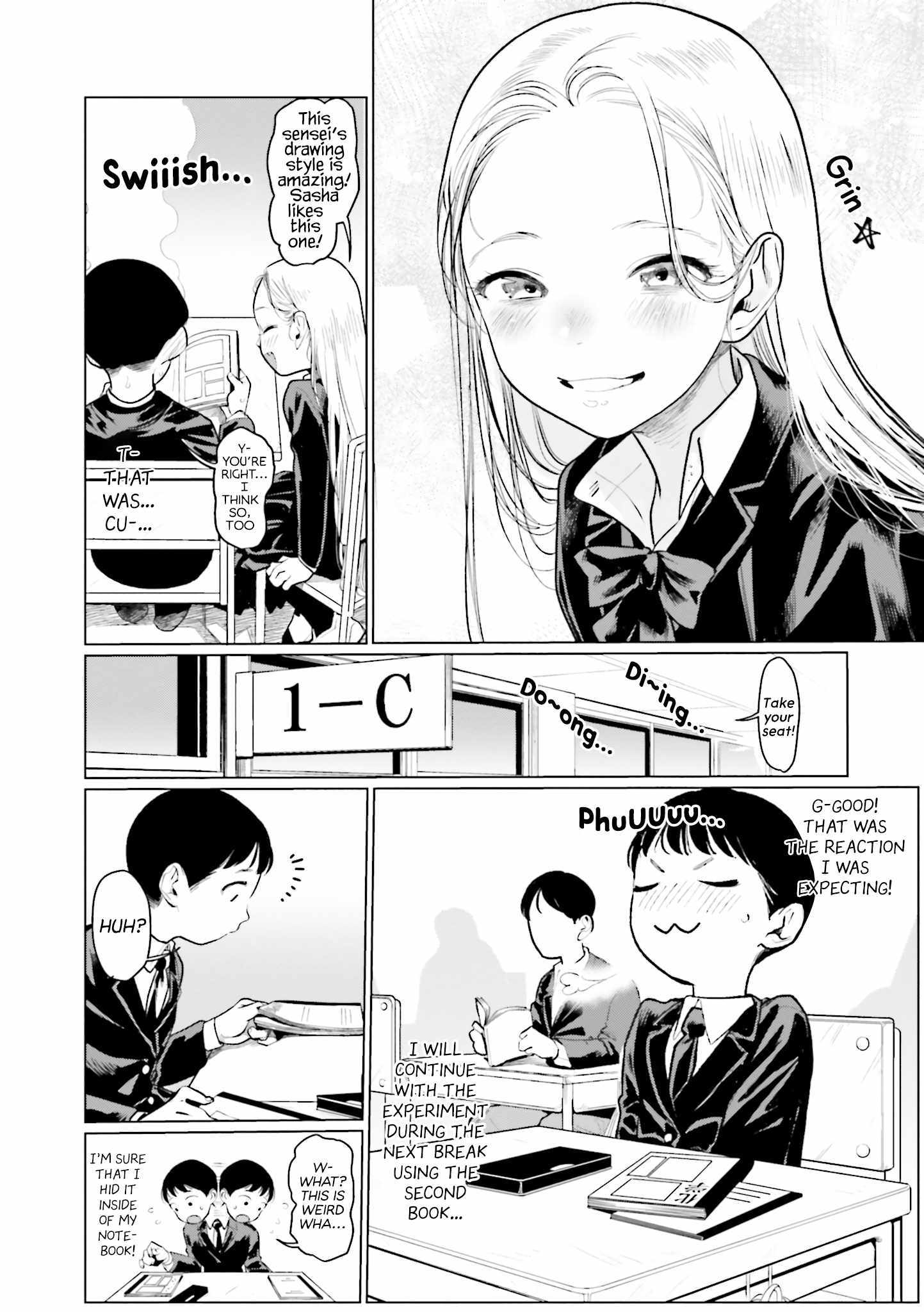 Sasha and Her Otaku Classmate Chapter 7 page 2 - 