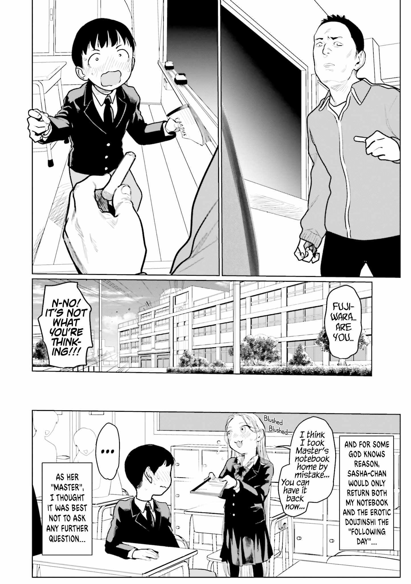 Sasha and Her Otaku Classmate Chapter 7 page 8 - 