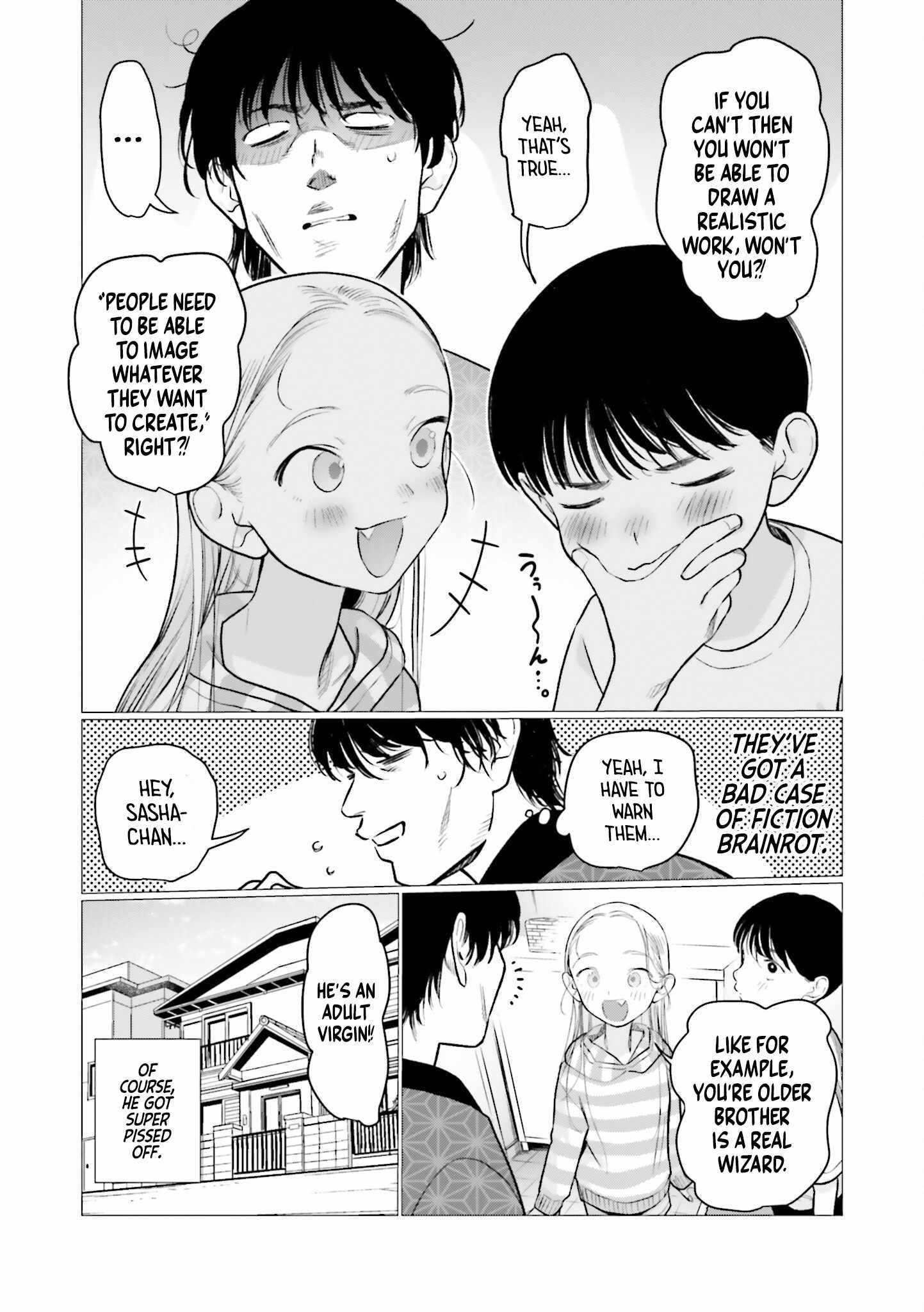Sasha and Her Otaku Classmate Chapter 75.2 page 5 - 