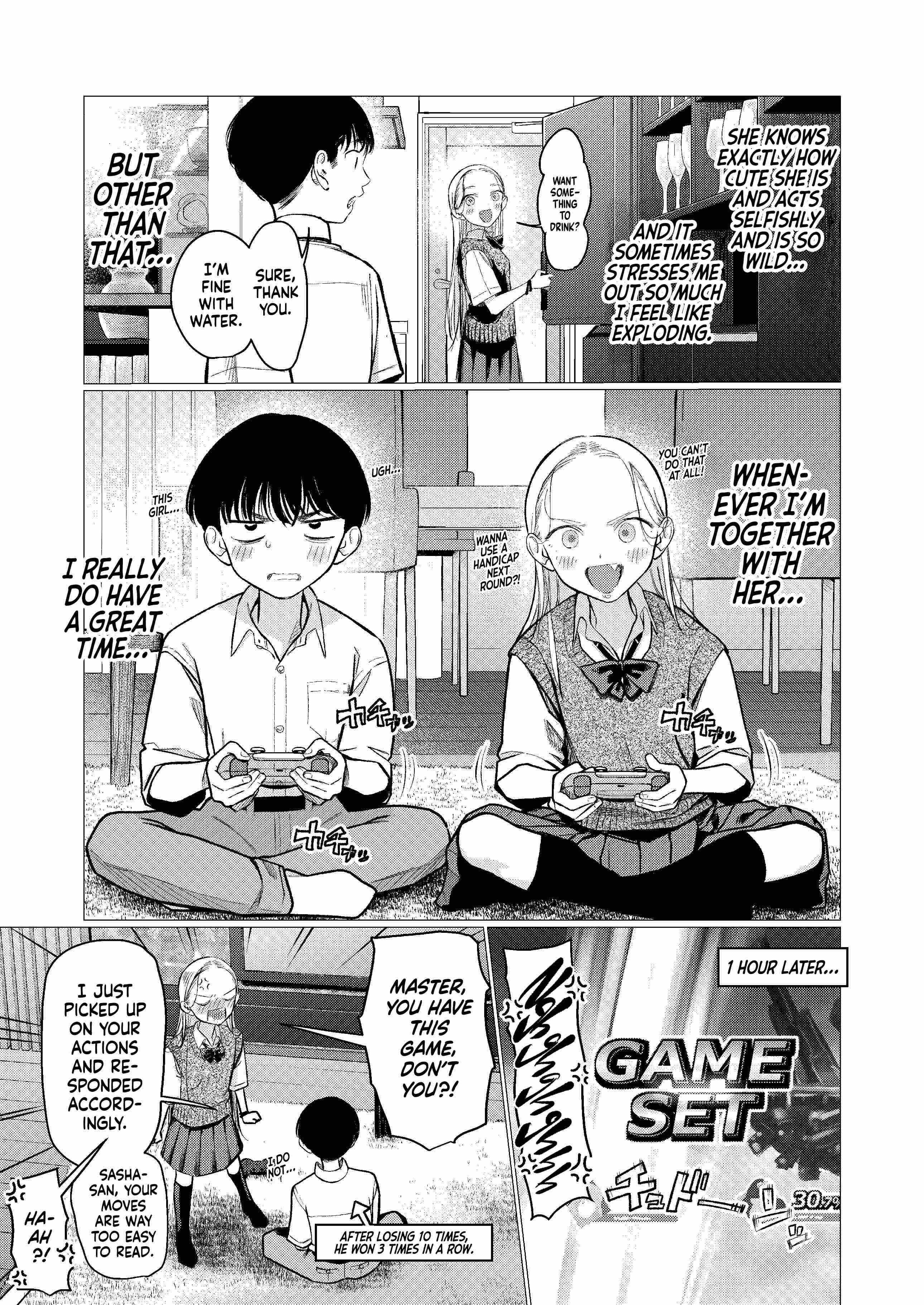Sasha and Her Otaku Classmate Chapter 83 page 6 - 