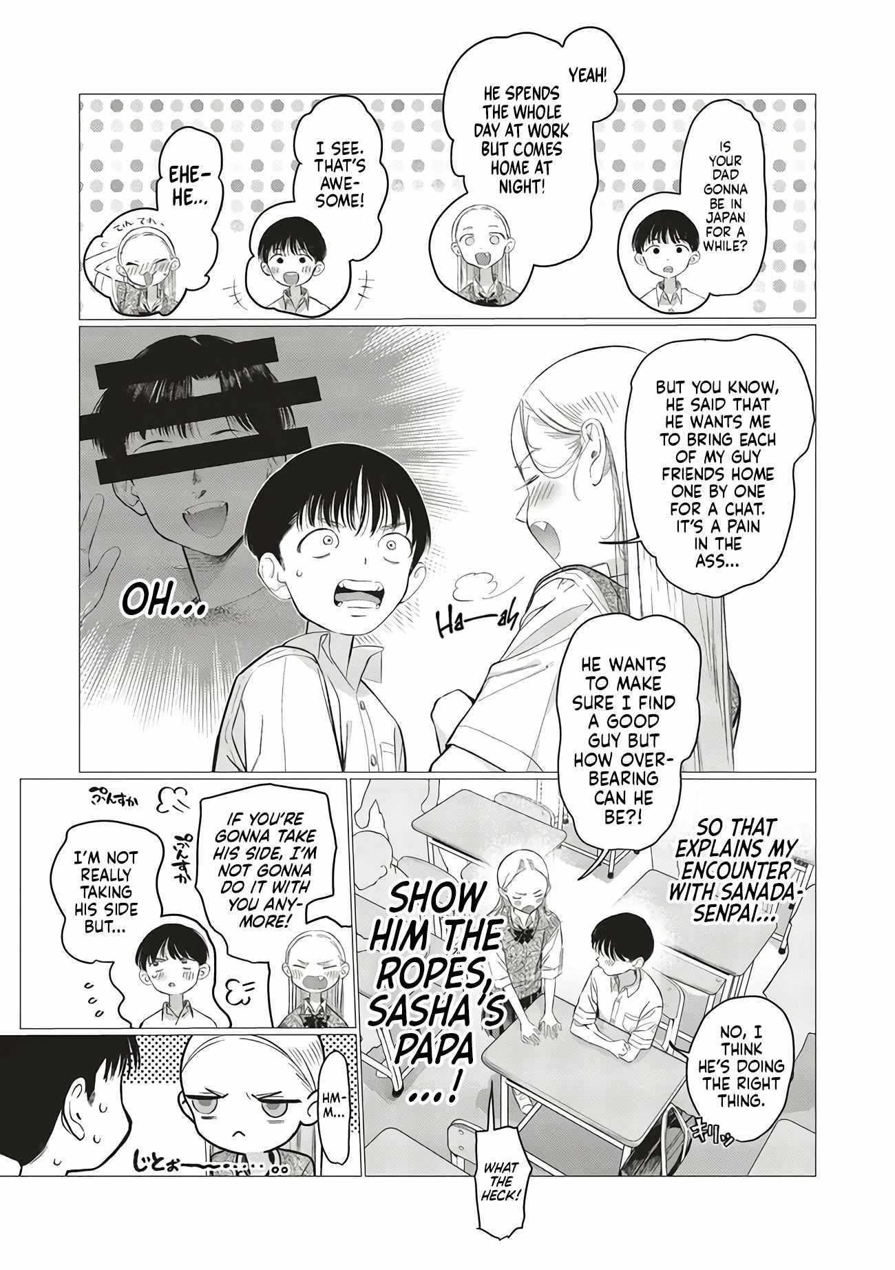 Sasha and Her Otaku Classmate Chapter 86 page 3 - 