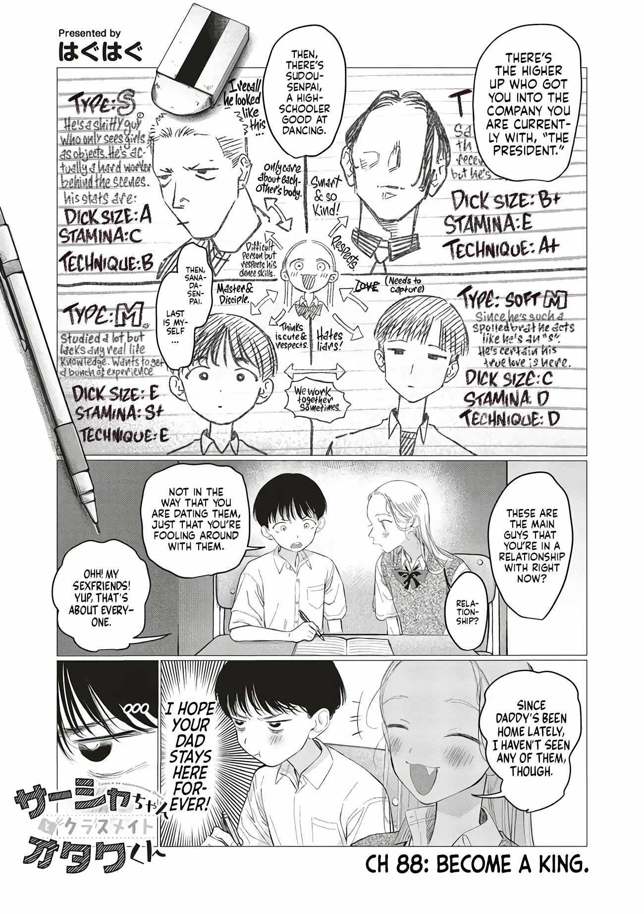 Sasha and Her Otaku Classmate Chapter 88 page 1 - 