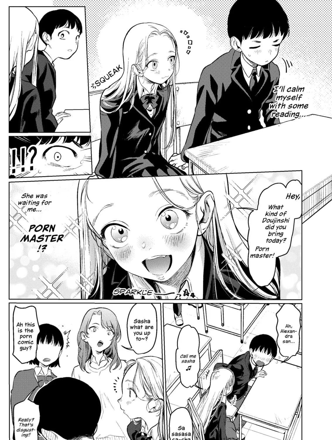 Sasha-chan to Classmate Otaku-kun Chapter 2 page 5 - 