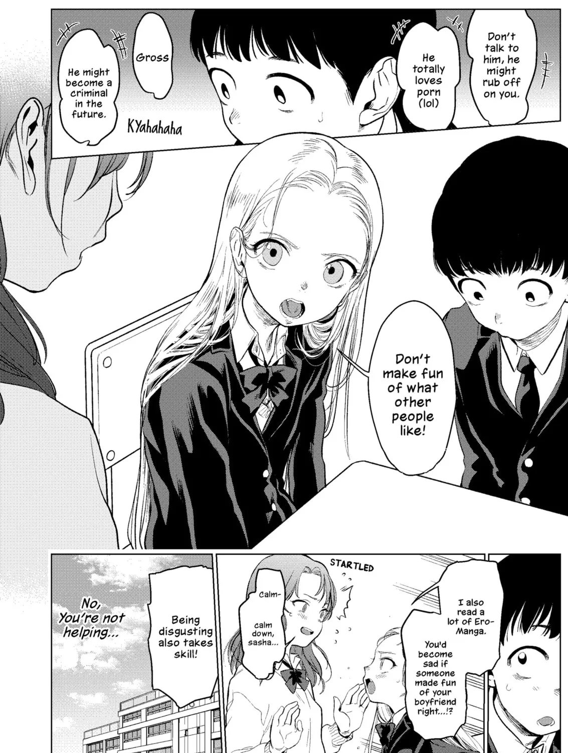Sasha-chan to Classmate Otaku-kun Chapter 2 page 7 - 