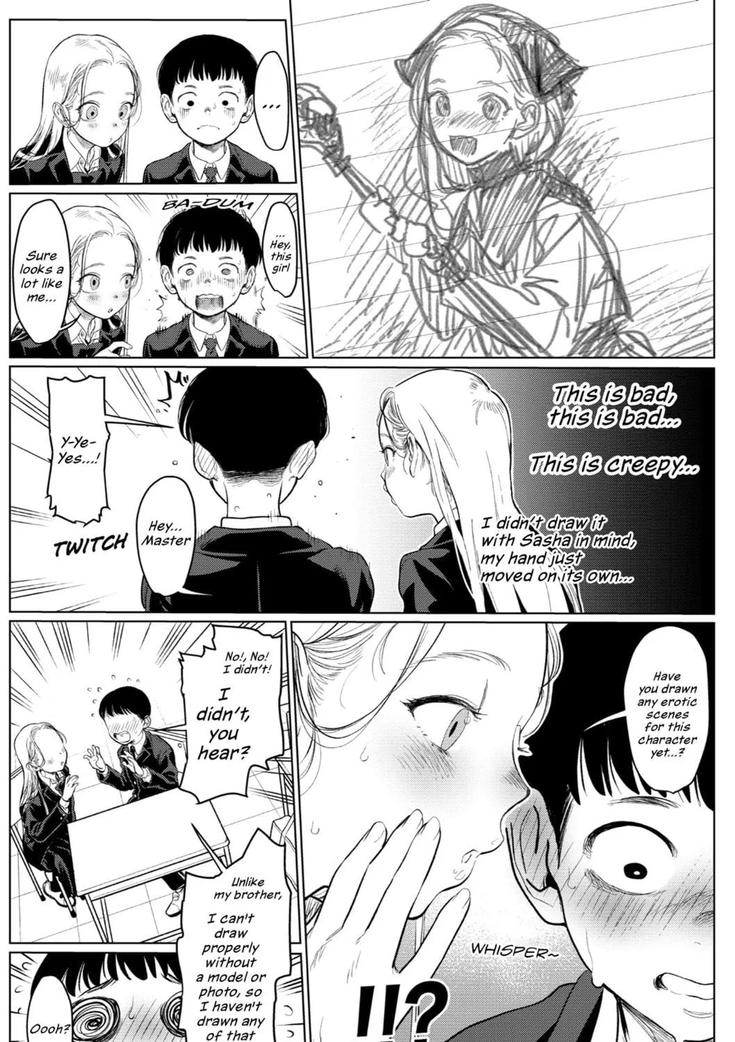 Sasha-chan to Classmate Otaku-kun Chapter 3 page 5 - 