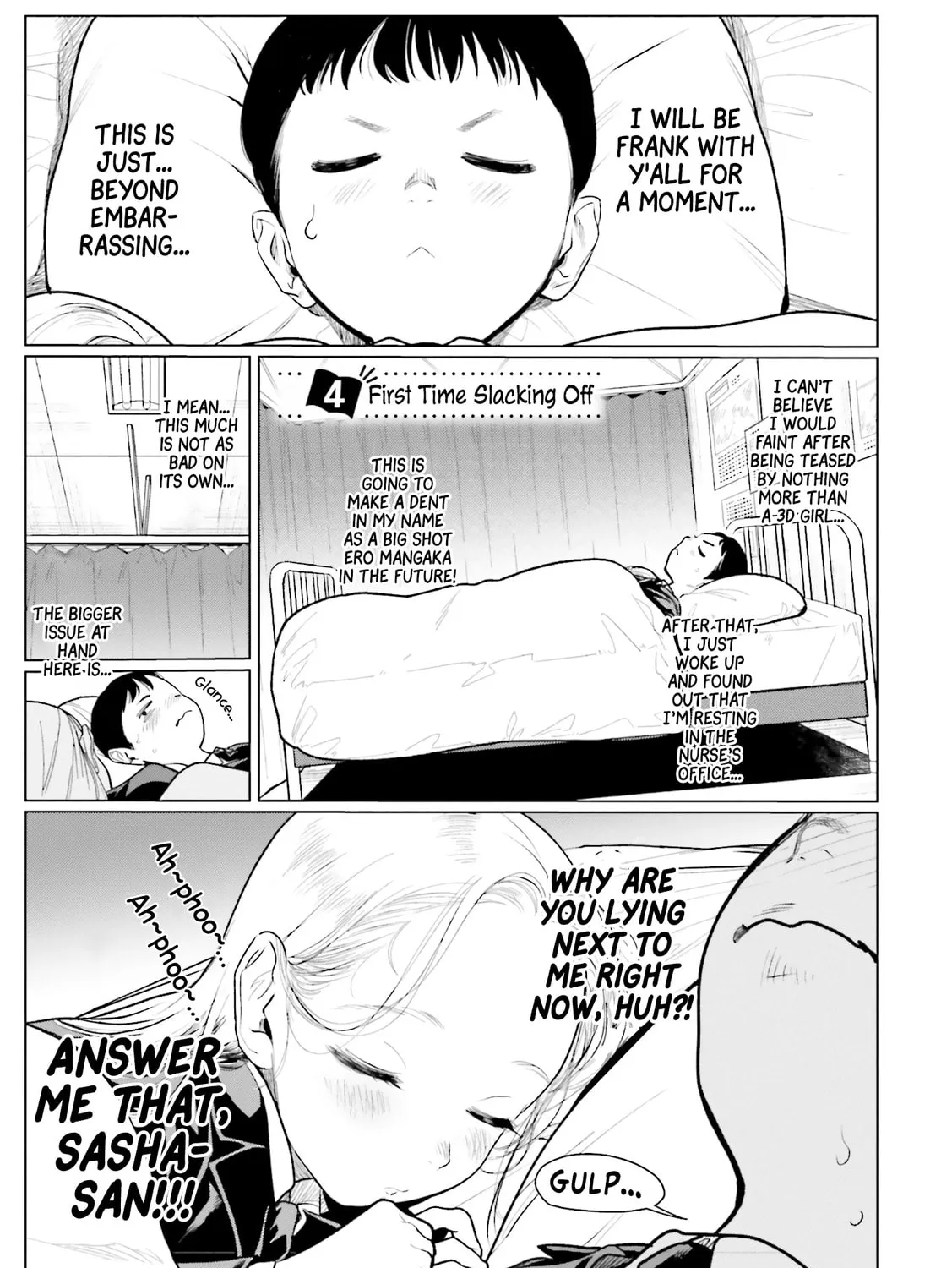 Sasha-chan to Classmate Otaku-kun Chapter 4 page 1 - 