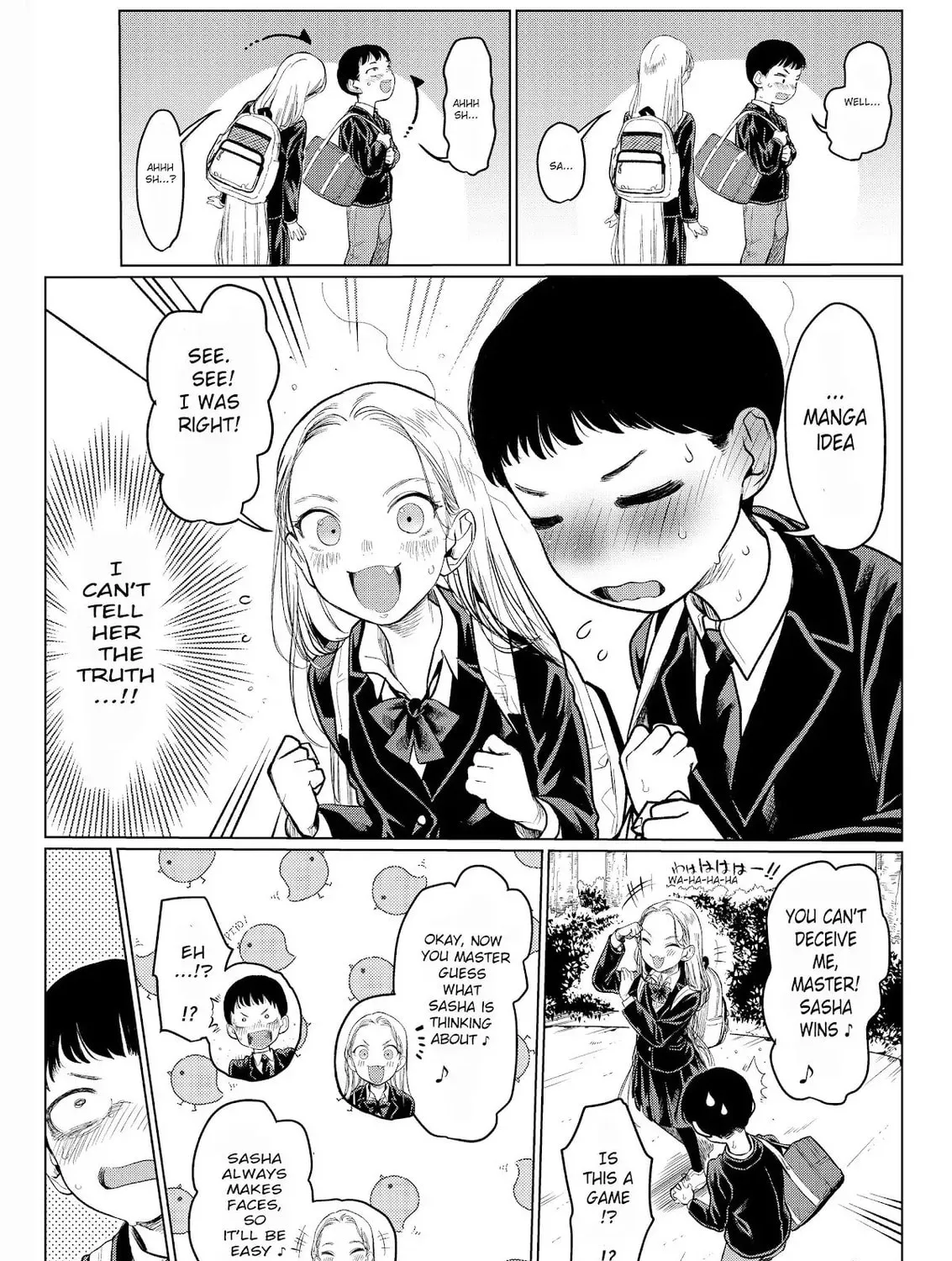 Sasha-chan to Classmate Otaku-kun Chapter 6.5 page 9 - 