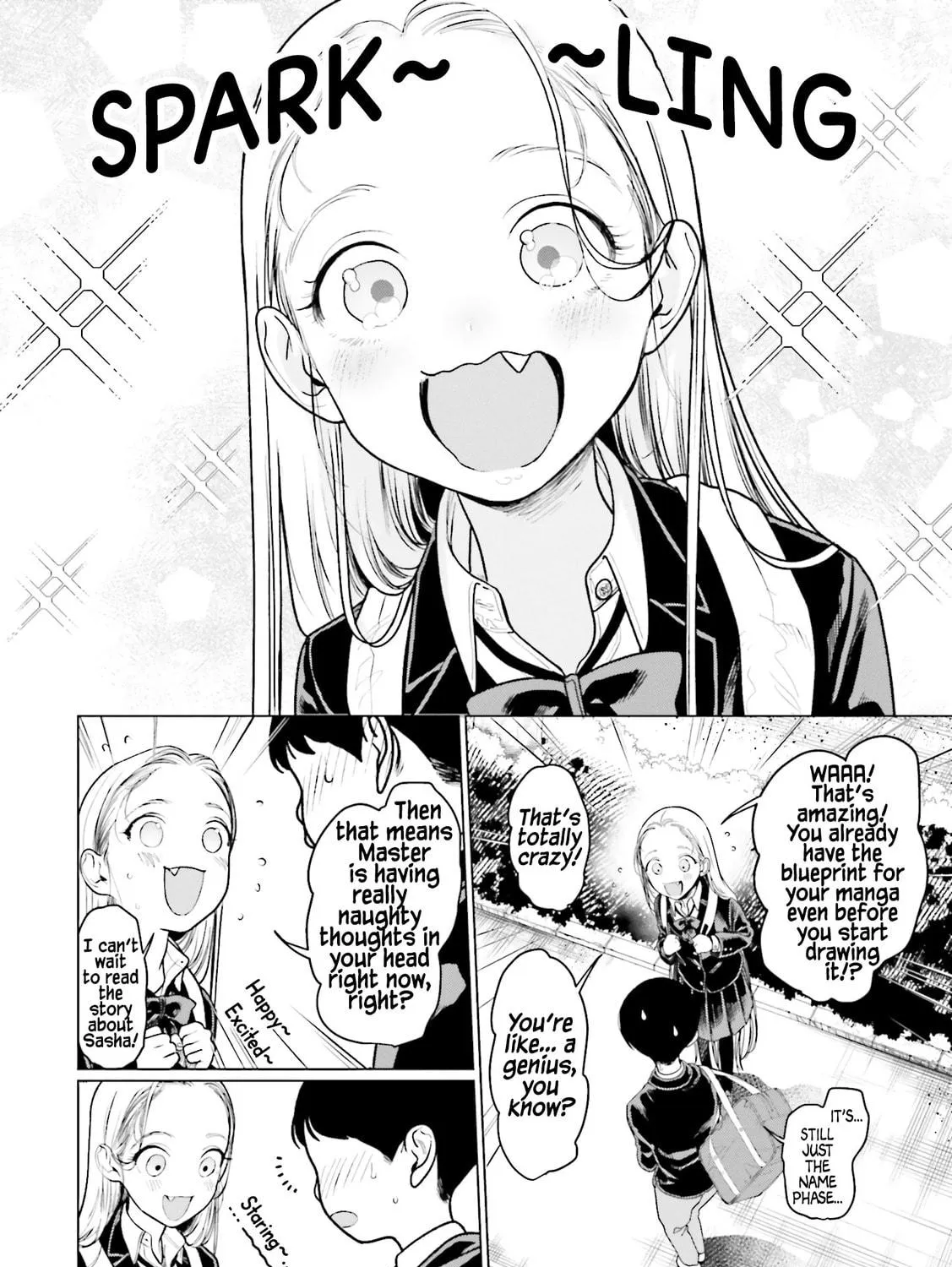 Sasha-chan to Classmate Otaku-kun Chapter 6 page 11 - 
