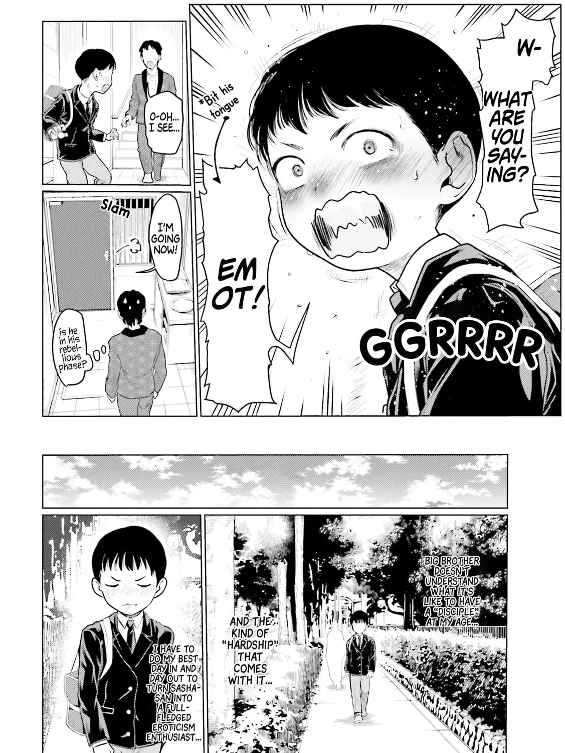 Sasha-chan to Classmate Otaku-kun Chapter 6 page 3 - 