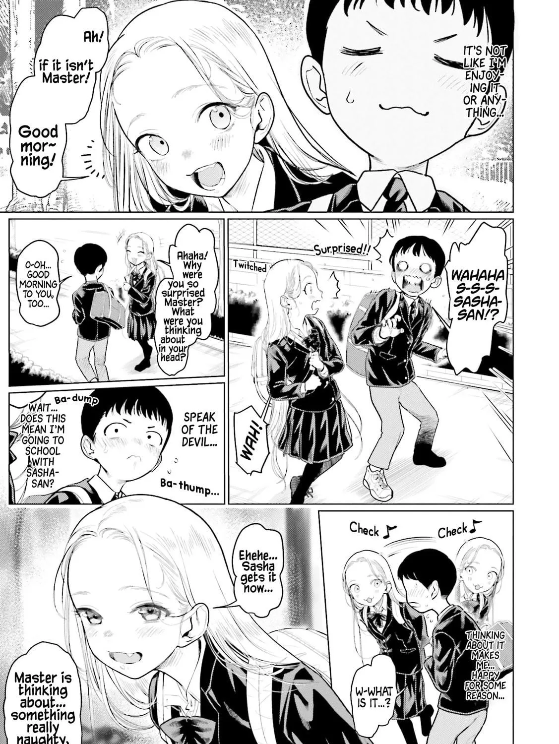 Sasha-chan to Classmate Otaku-kun Chapter 6 page 5 - 