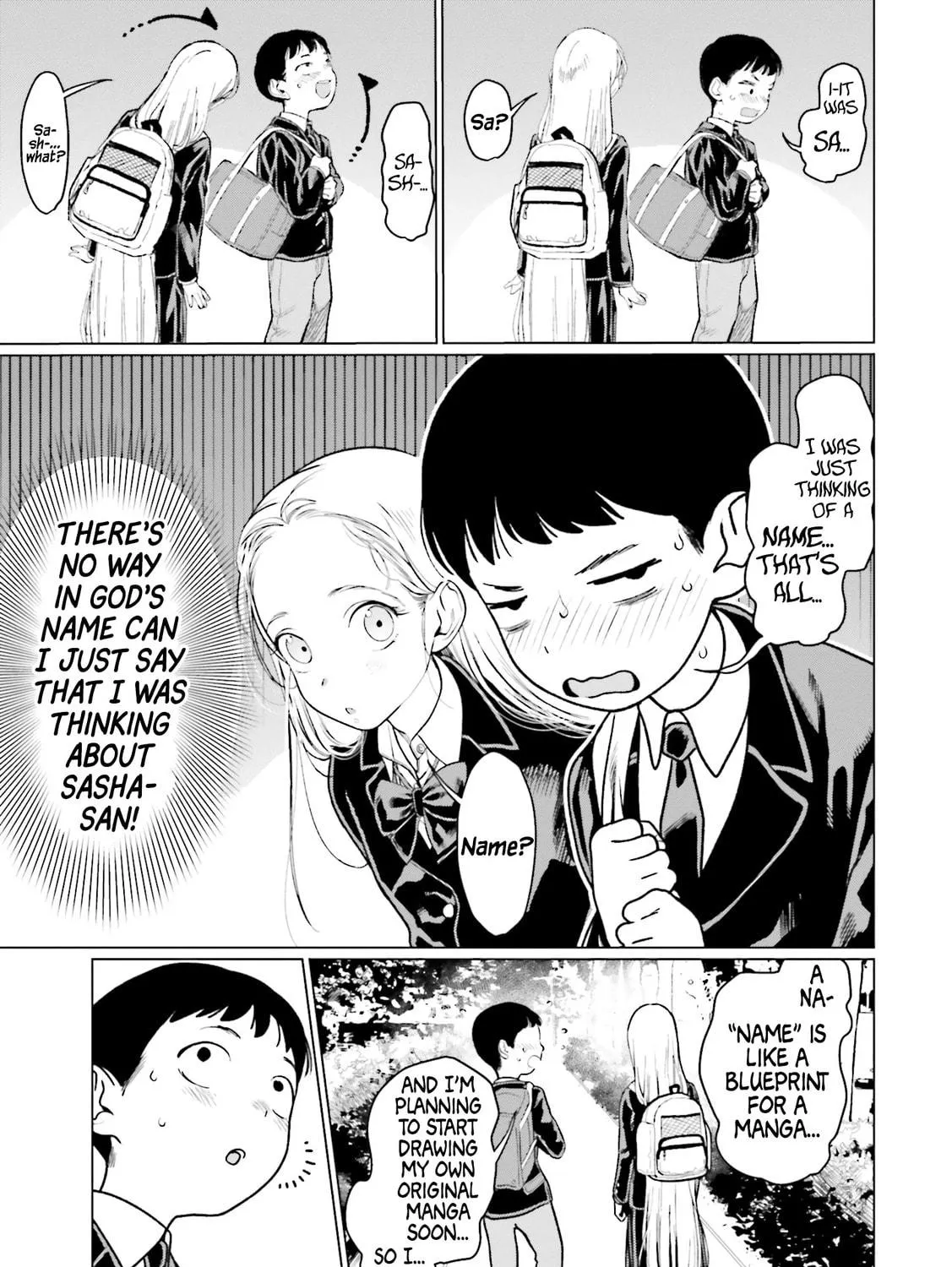 Sasha-chan to Classmate Otaku-kun Chapter 6 page 9 - 