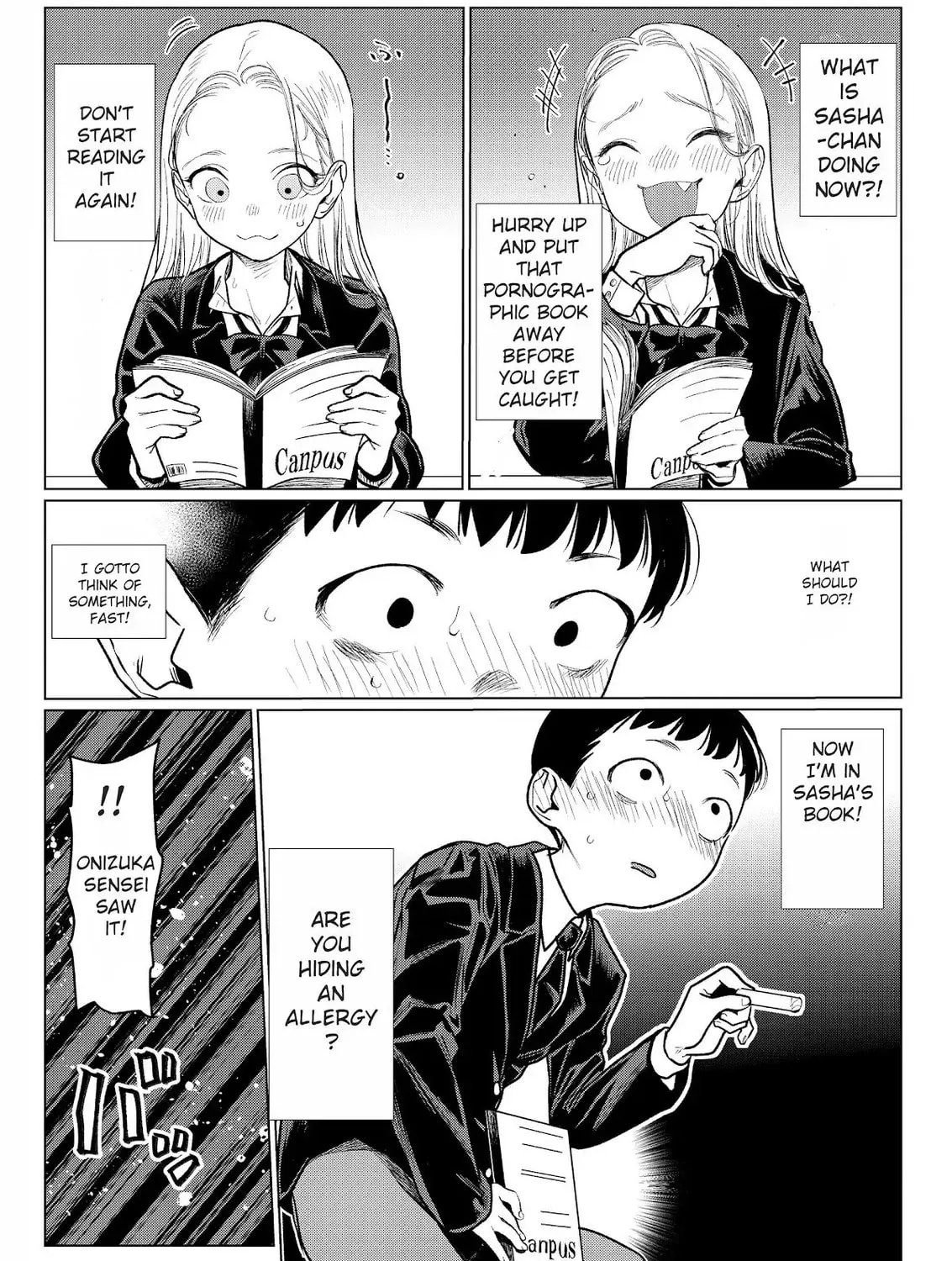 Sasha-chan to Classmate Otaku-kun Chapter 7.5 page 13 - 