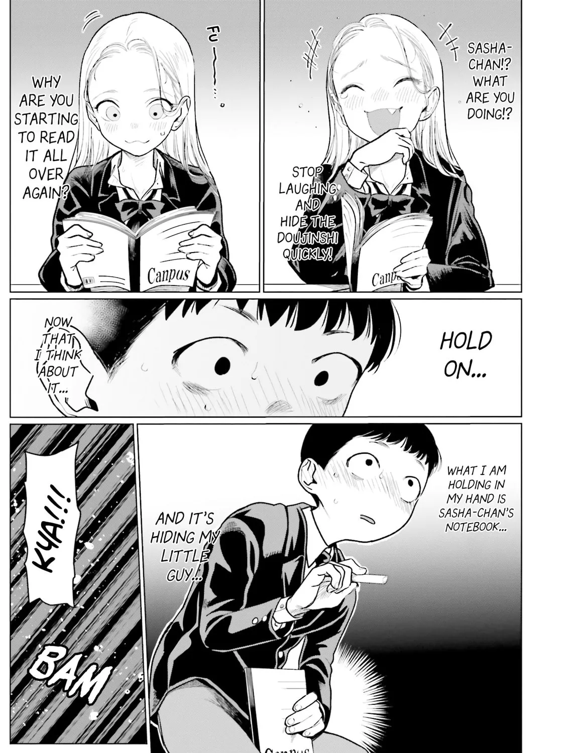 Sasha-chan to Classmate Otaku-kun Chapter 7 page 13 - 