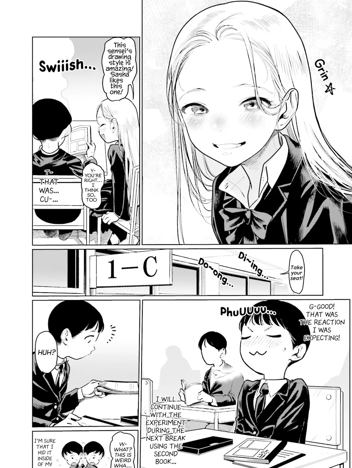Sasha-chan to Classmate Otaku-kun Chapter 7 page 3 - 