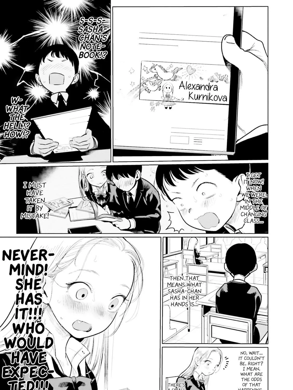 Sasha-chan to Classmate Otaku-kun Chapter 7 page 5 - 