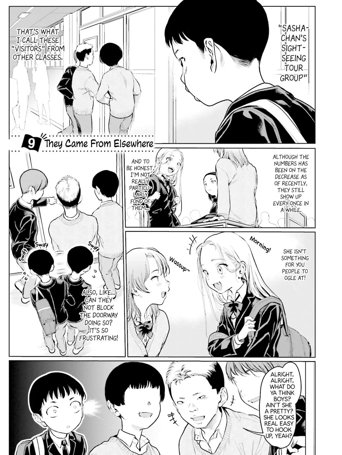 Sasha-chan to Classmate Otaku-kun Chapter 9 page 1 - 