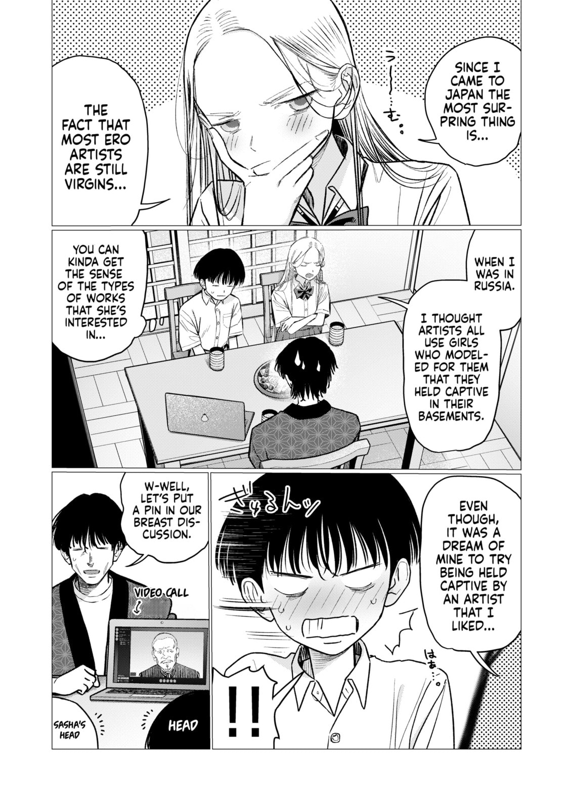 Sasha-chan to Classmate Otaku-kun Chapter 97 page 2 - 