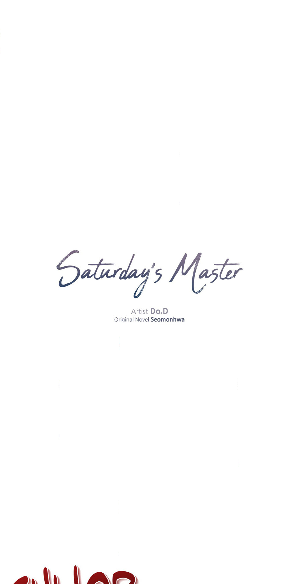 Saturday’s Master Chapter 33 page 10 - 