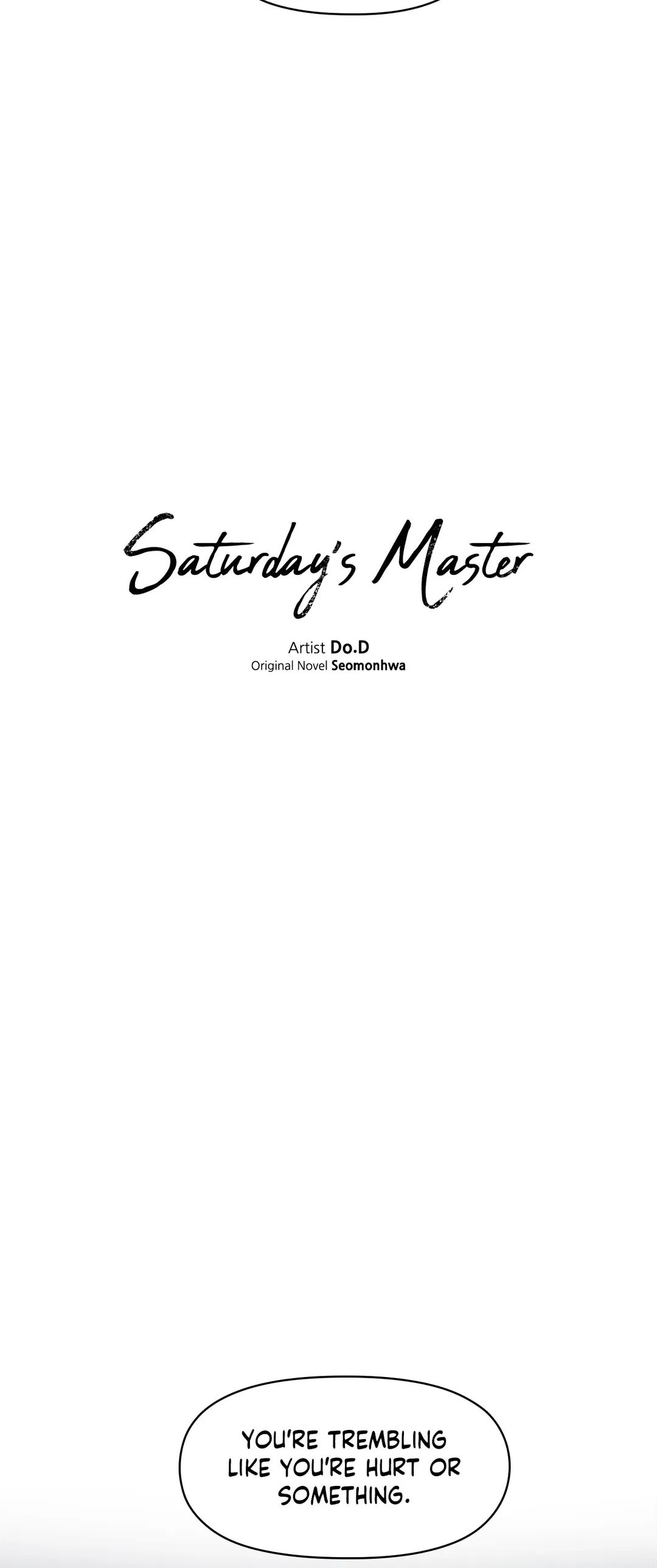 Saturday’s Master Chapter 4 page 8 - 