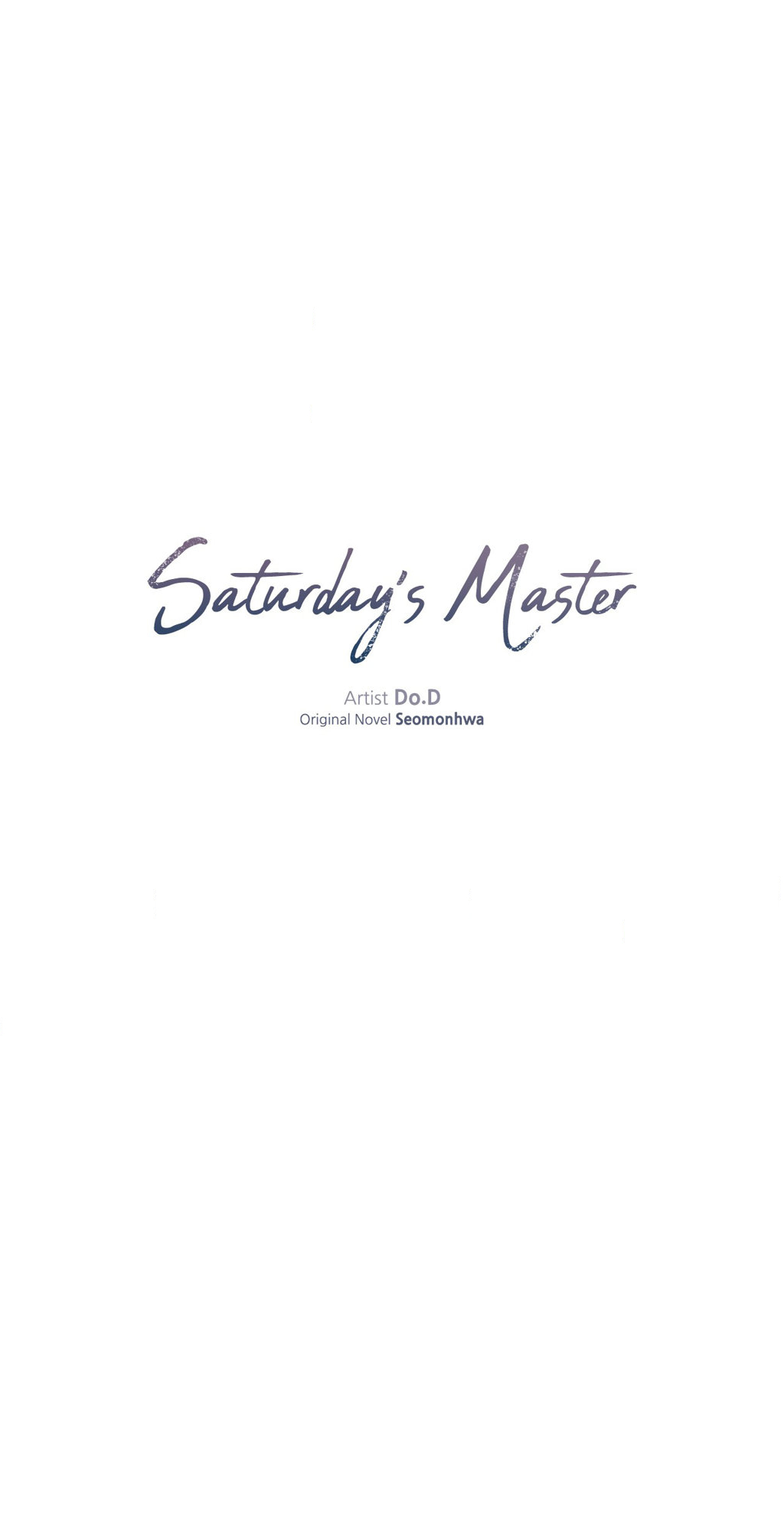 Saturday’s Master Chapter 40 page 5 - 