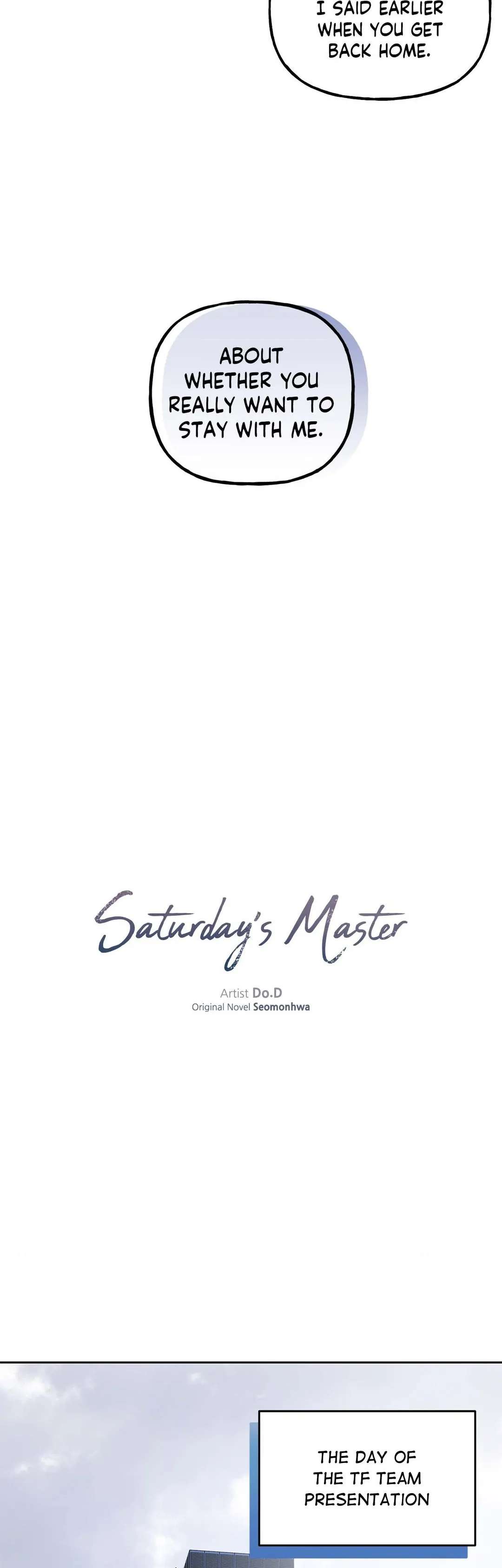 Saturday’s Master Chapter 48 page 11 - 